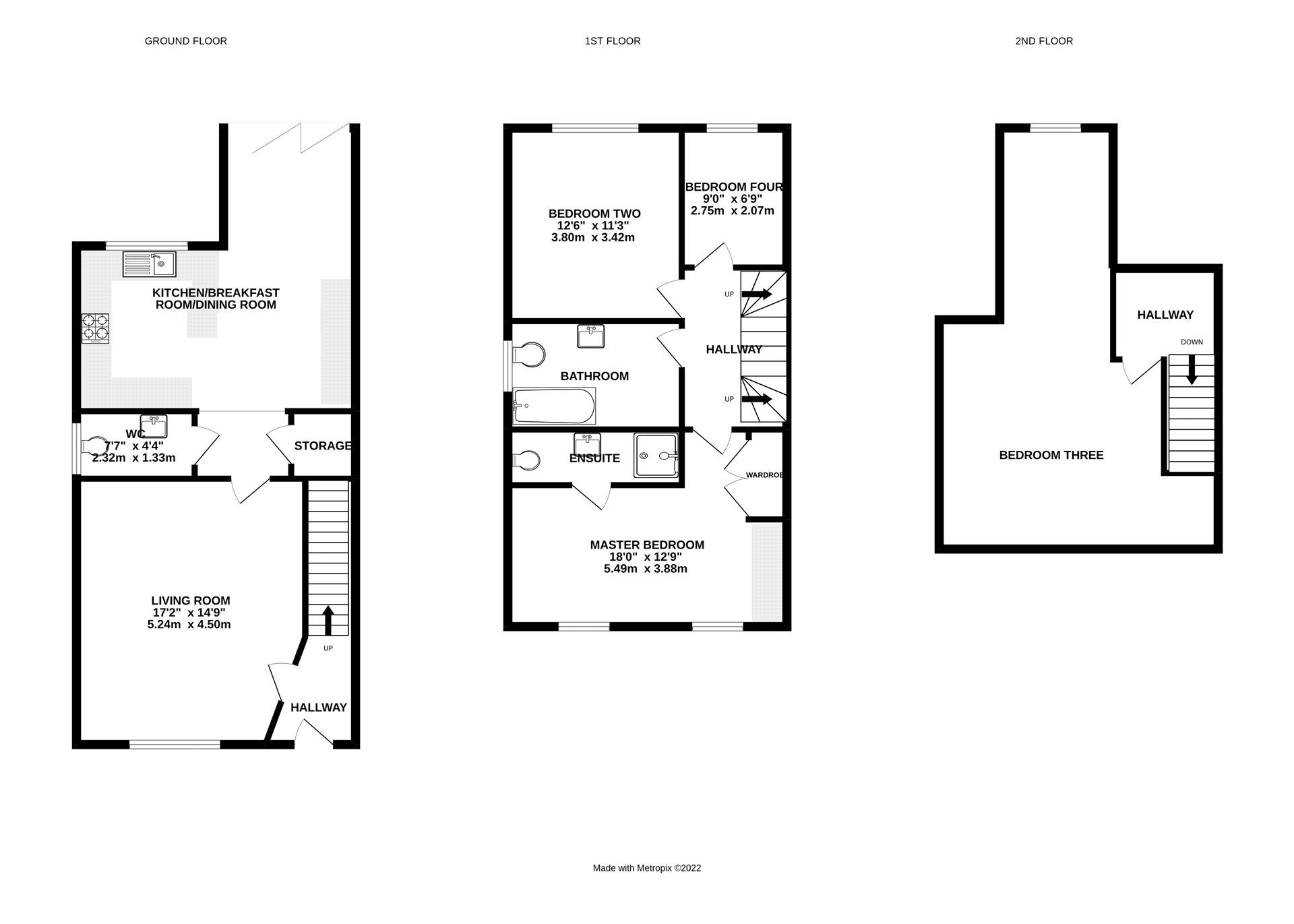 4 bed semidetached house to rent in Robert Way, Mytchett, Camberley