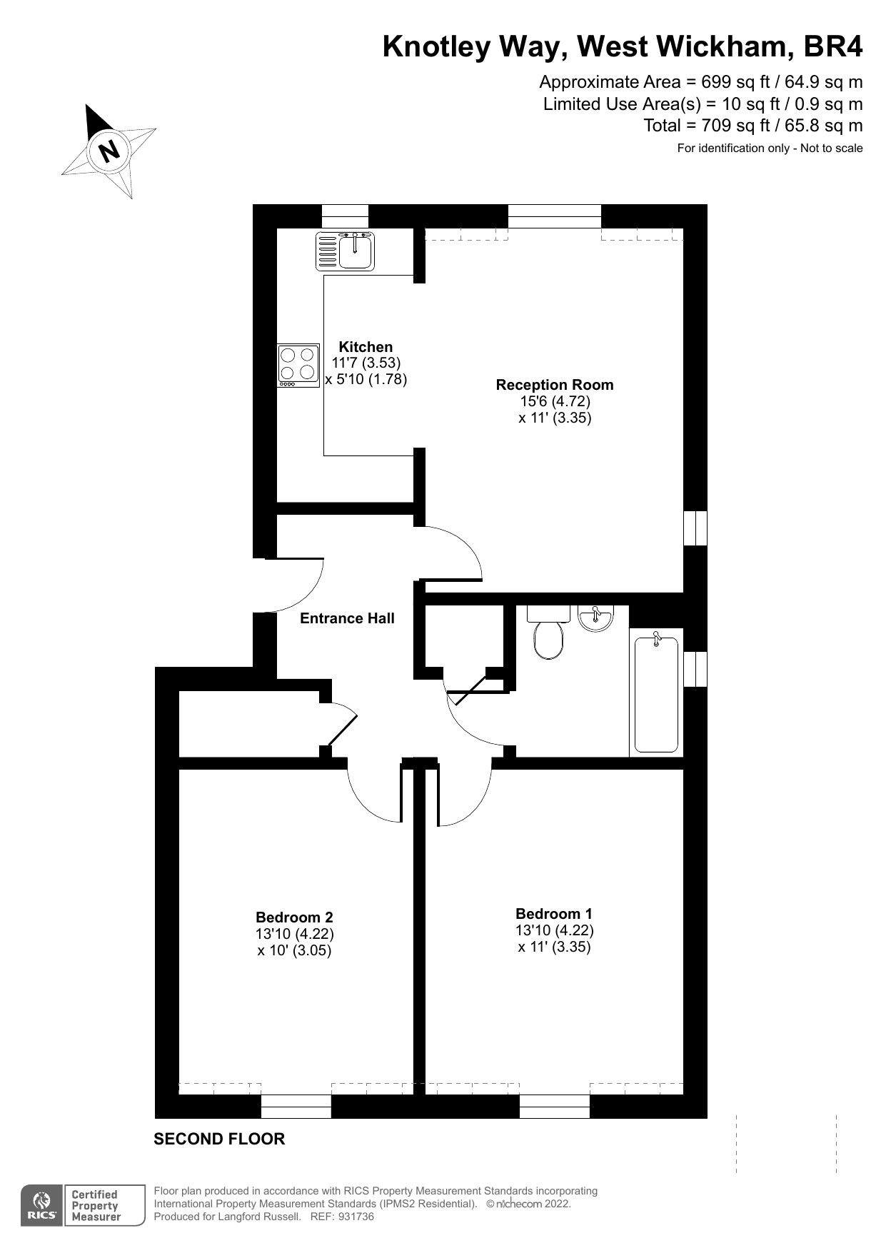 2 bed flat for sale in Knotley Way, West Wickham BR4 Zoopla