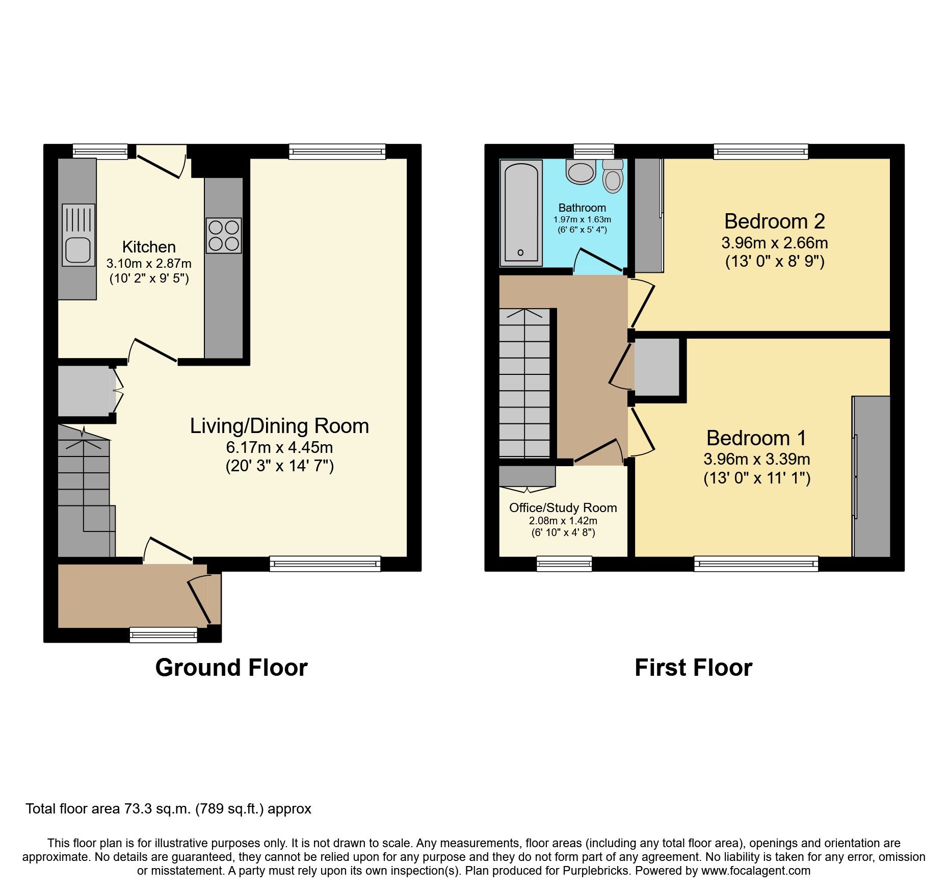 2 bed end terrace house for sale in Wardlaw Crescent, Oakley KY12 Zoopla