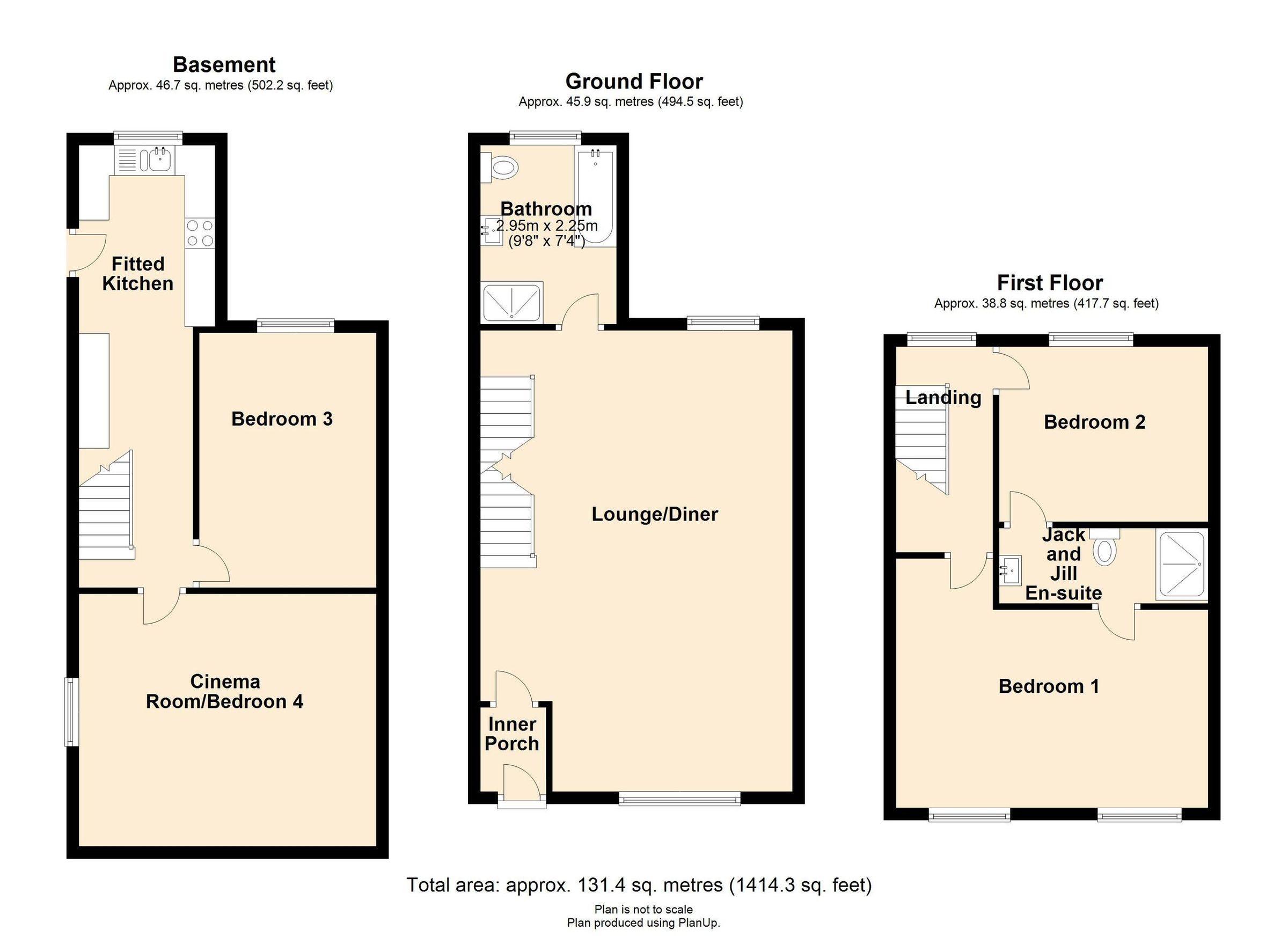 4 bed end terrace house for sale in High Street, Rhymney, Tredegar