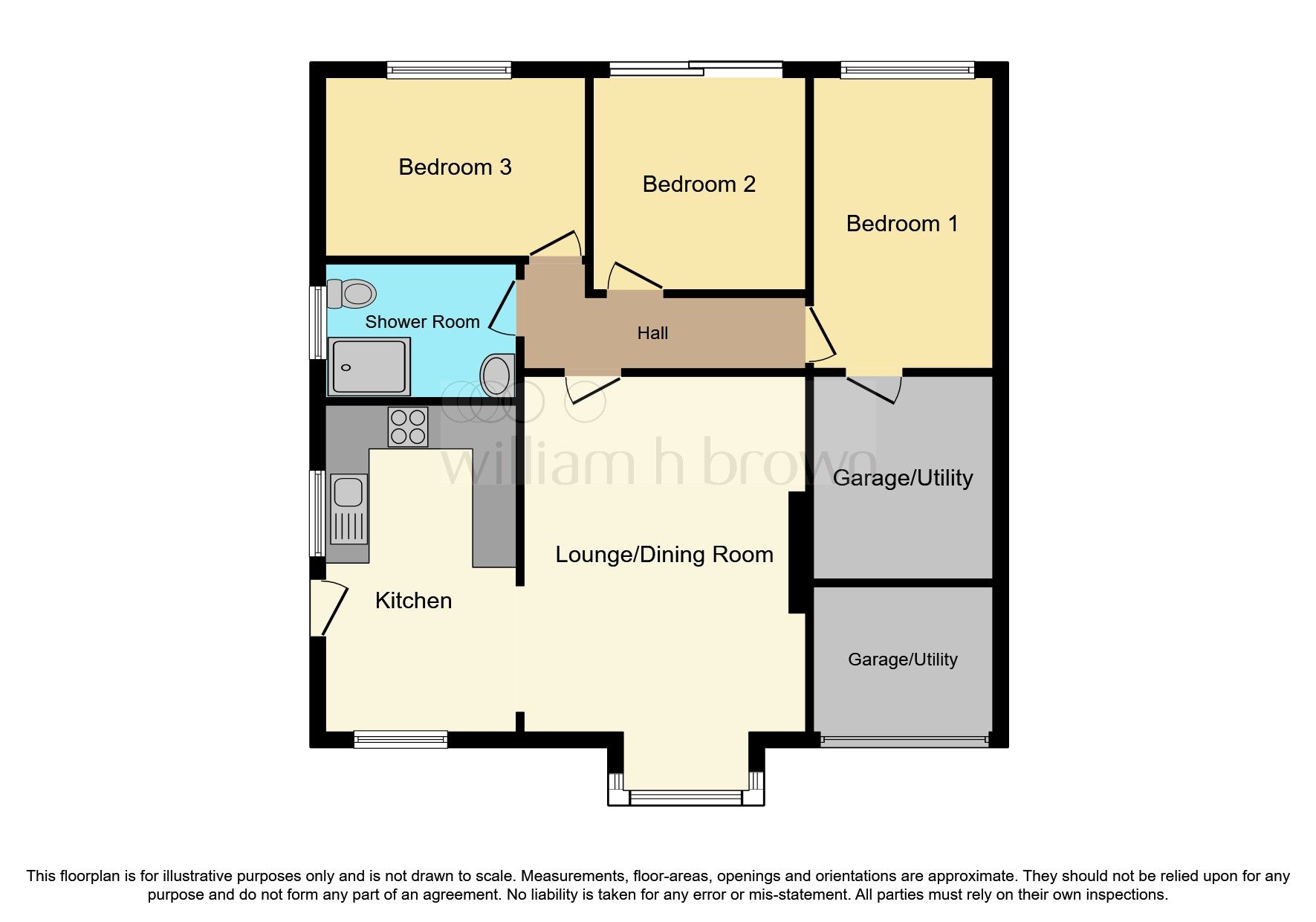 3 bed detached bungalow for sale in Crossfield Drive, WathUponDearne