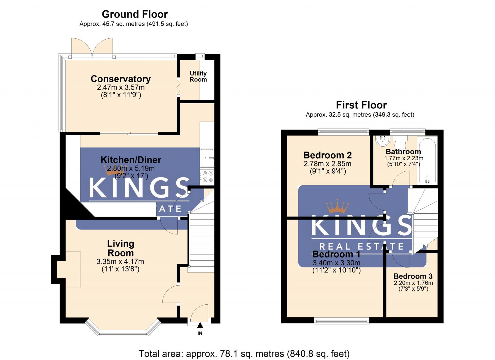 3 bed semidetached house for sale in Fieldhouse Road, Belgrave LE4