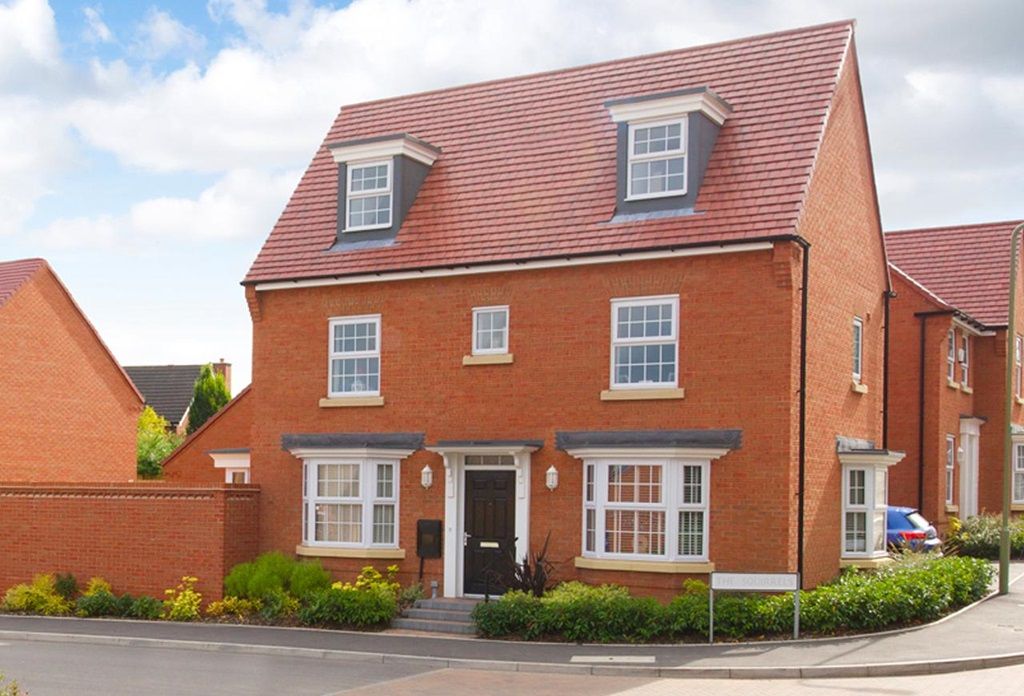 New home, 4 bed detached house for sale in "Hertford" at Burney Drive