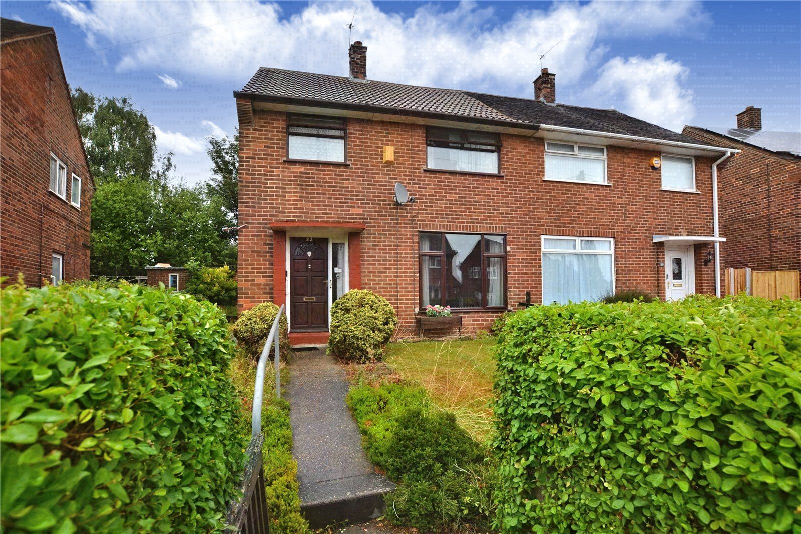 3 bed semidetached house for sale in Old Farm Drive, Leeds, West