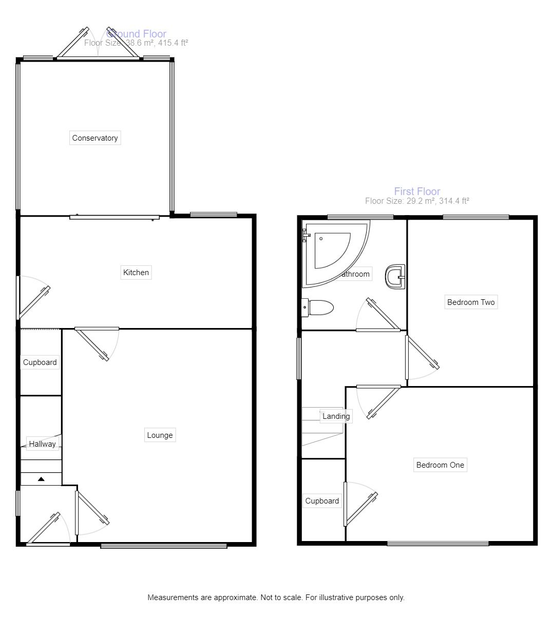 2 bed semidetached house for sale in Collins Road, Bamber Bridge