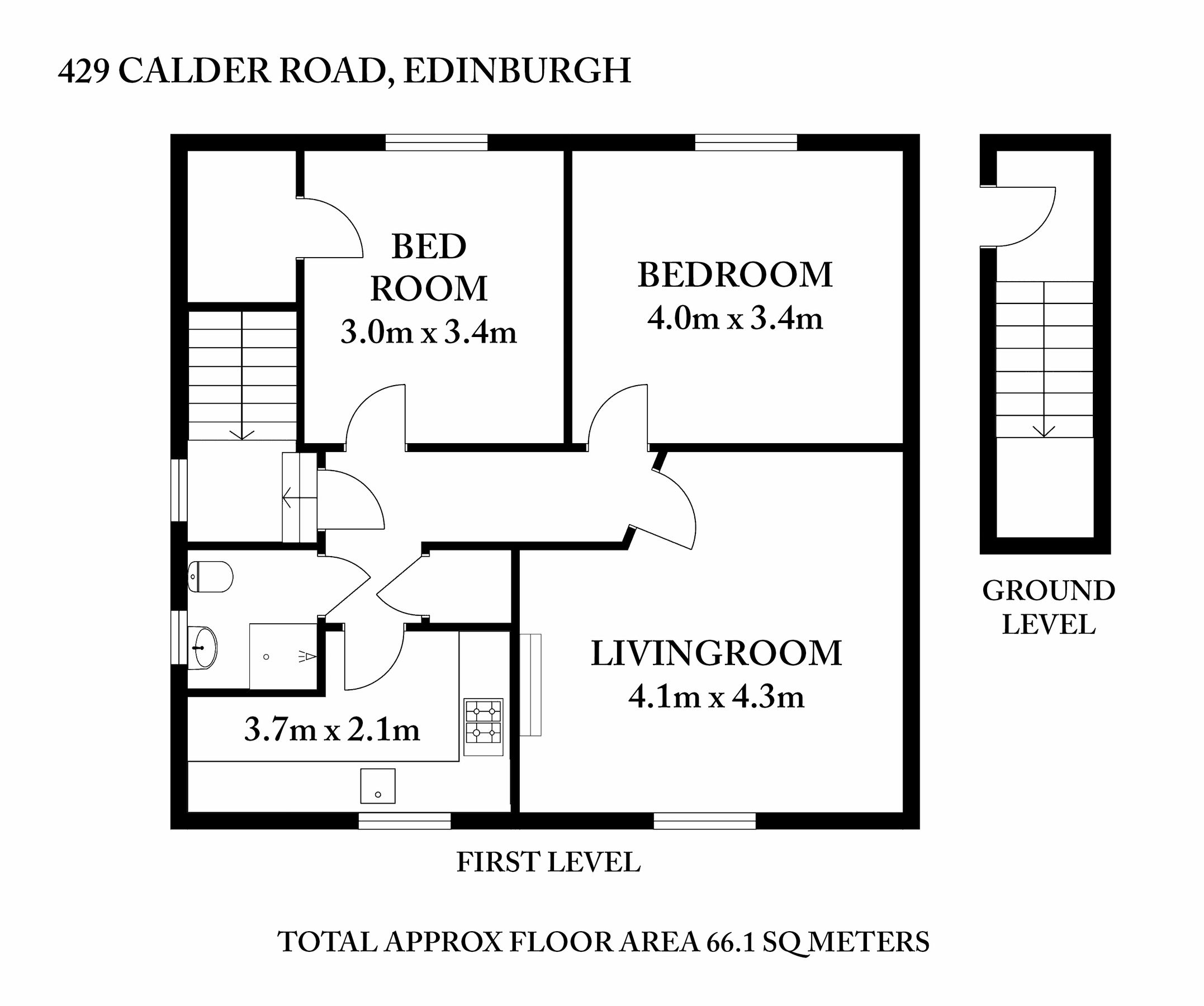 2 bed flat for sale in Calder Road, Edinburgh EH11 Zoopla