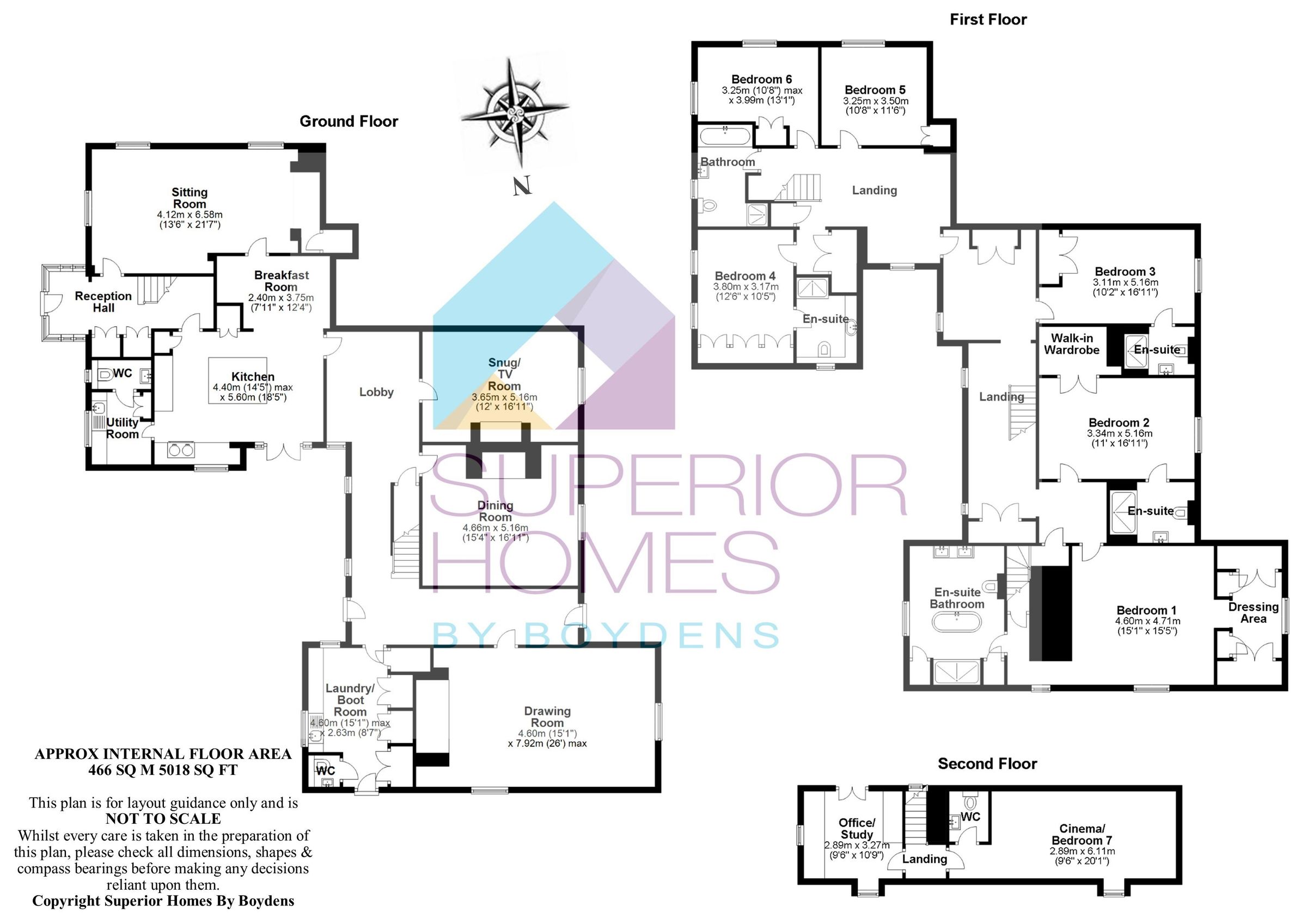 7 bed detached house for sale in Barnhall Road, Tolleshunt Knights