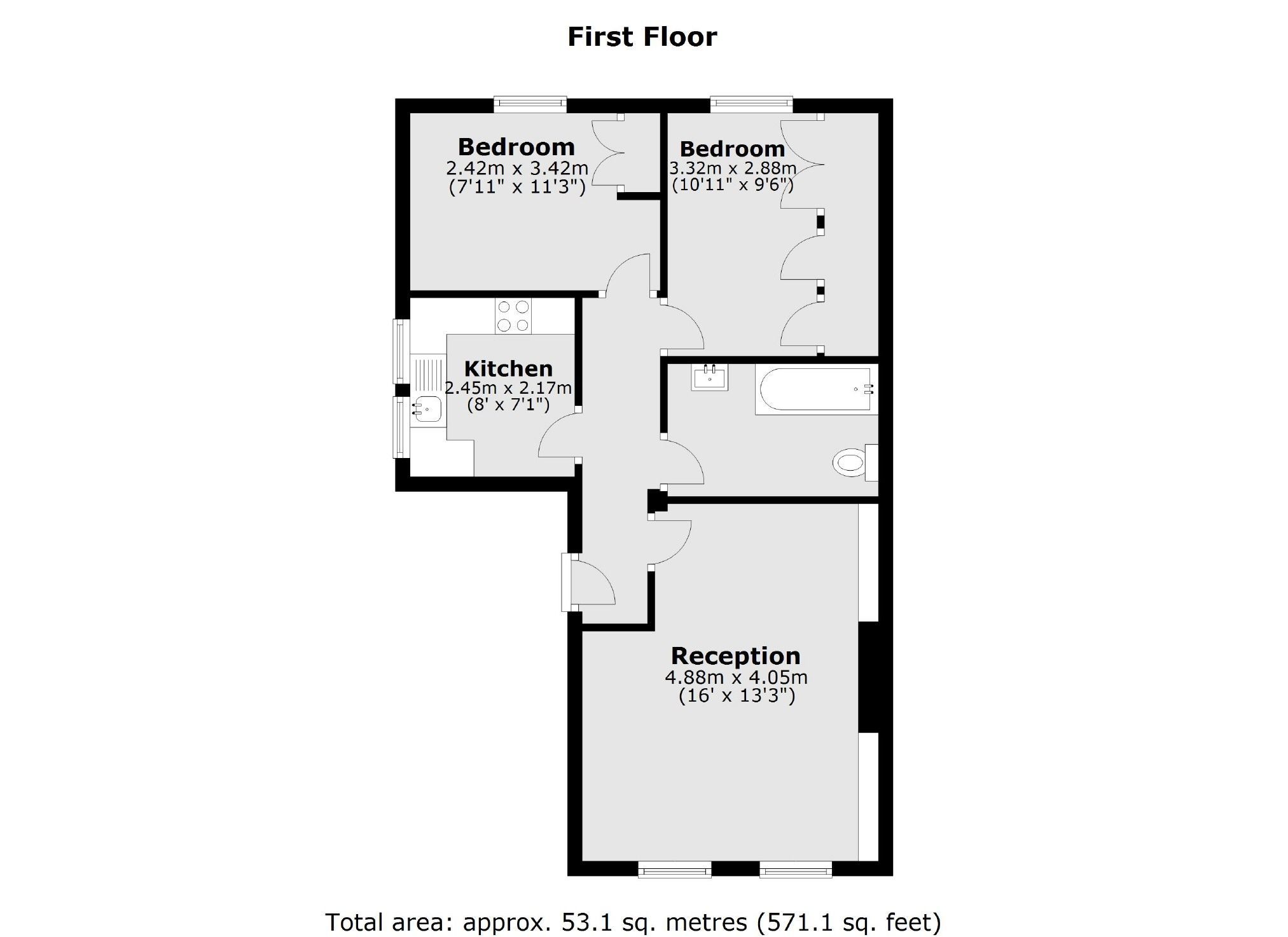 2 bed flat for sale in Anson Road, London N7 Zoopla