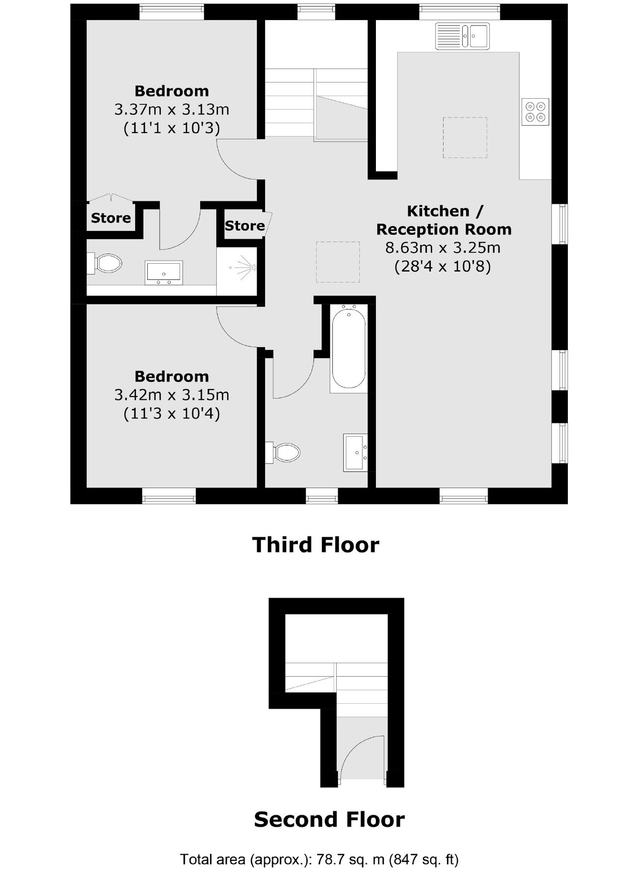 2 bed flat to rent in Wandsworth Road, London SW8 Zoopla