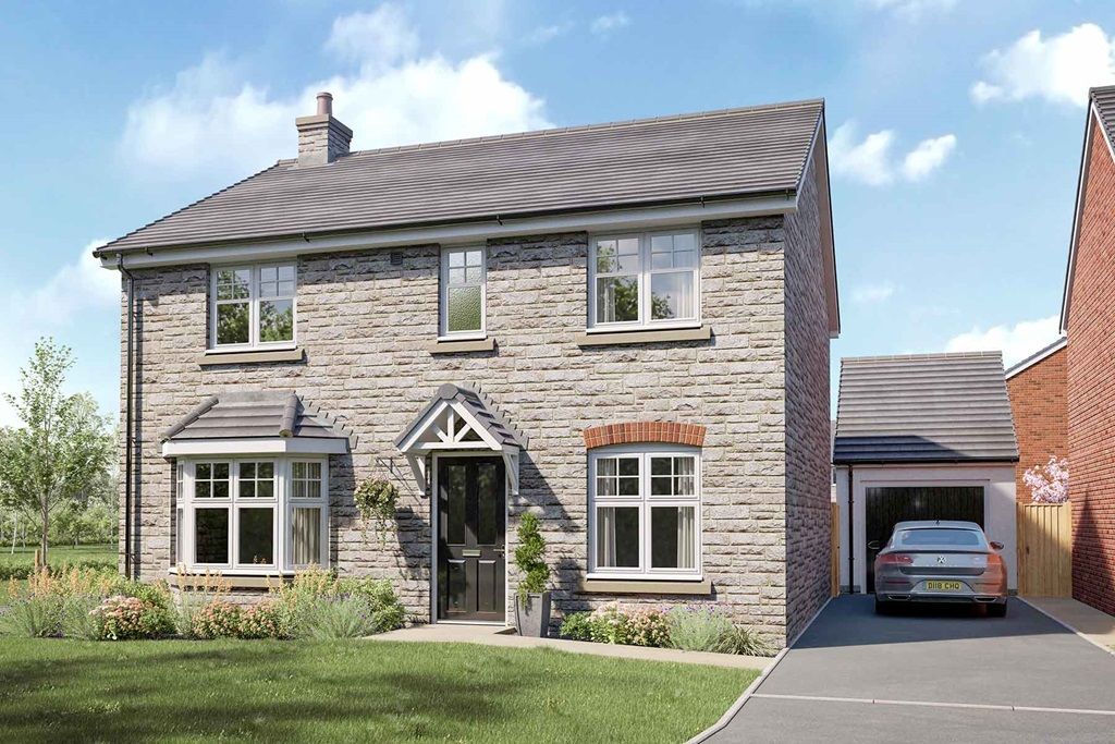 New home, 4 bed detached house for sale in "The Manford Plot 1" at
