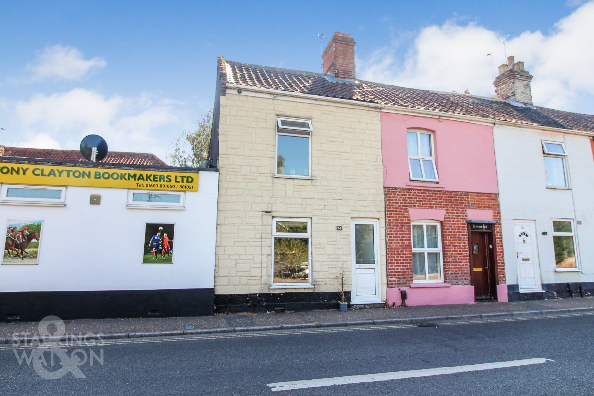 2 bed terraced house for sale in Hill, Old Catton, Norwich NR6