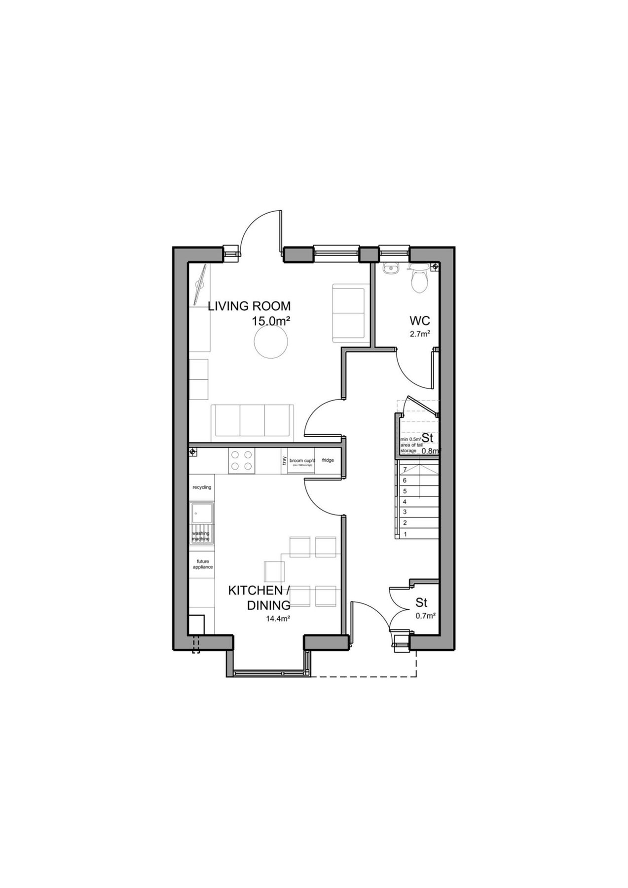 New home, 3 bed semidetached house for sale in Della Drive, Birmingham