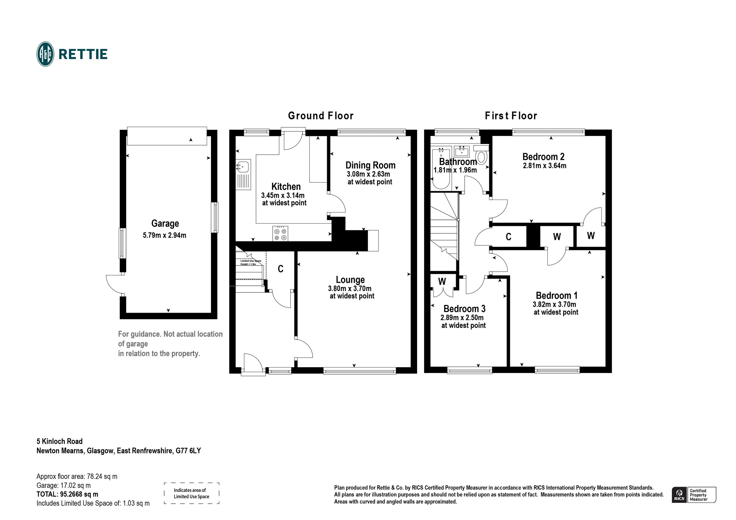 3 bed detached house for sale in Kinloch Road, Newton Mearns, Glasgow
