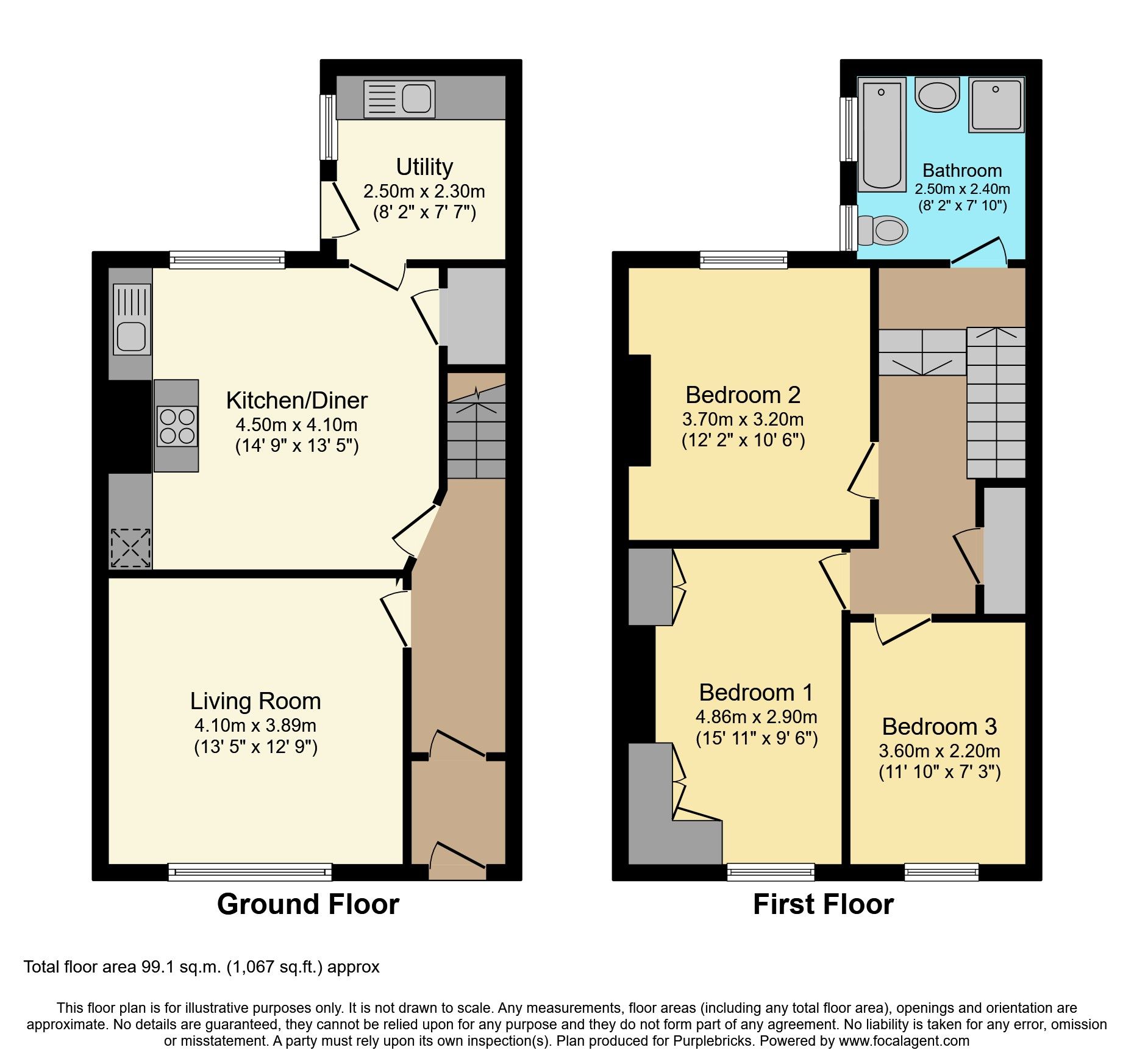 3 bed end terrace house for sale in Tyne Street, BlaydonOnTyne NE21