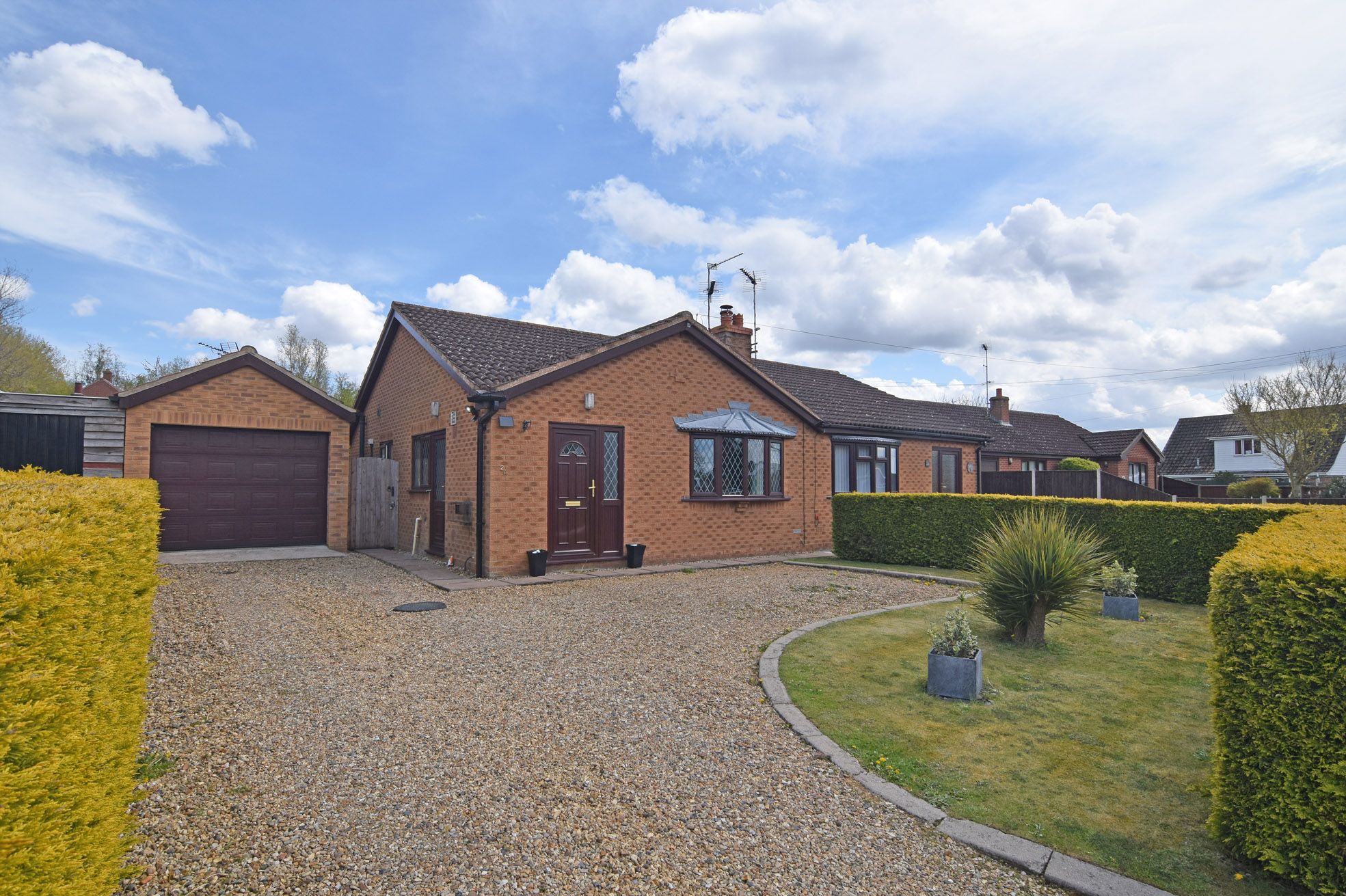 2 bed semidetached bungalow for sale in Rookery Road, Clenchwarton