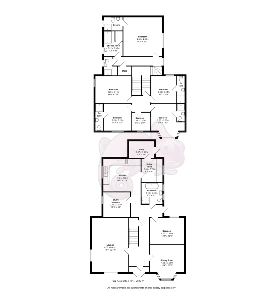 6 bed detached house for sale in Rosslee, 107 Forrest Street, Airdrie