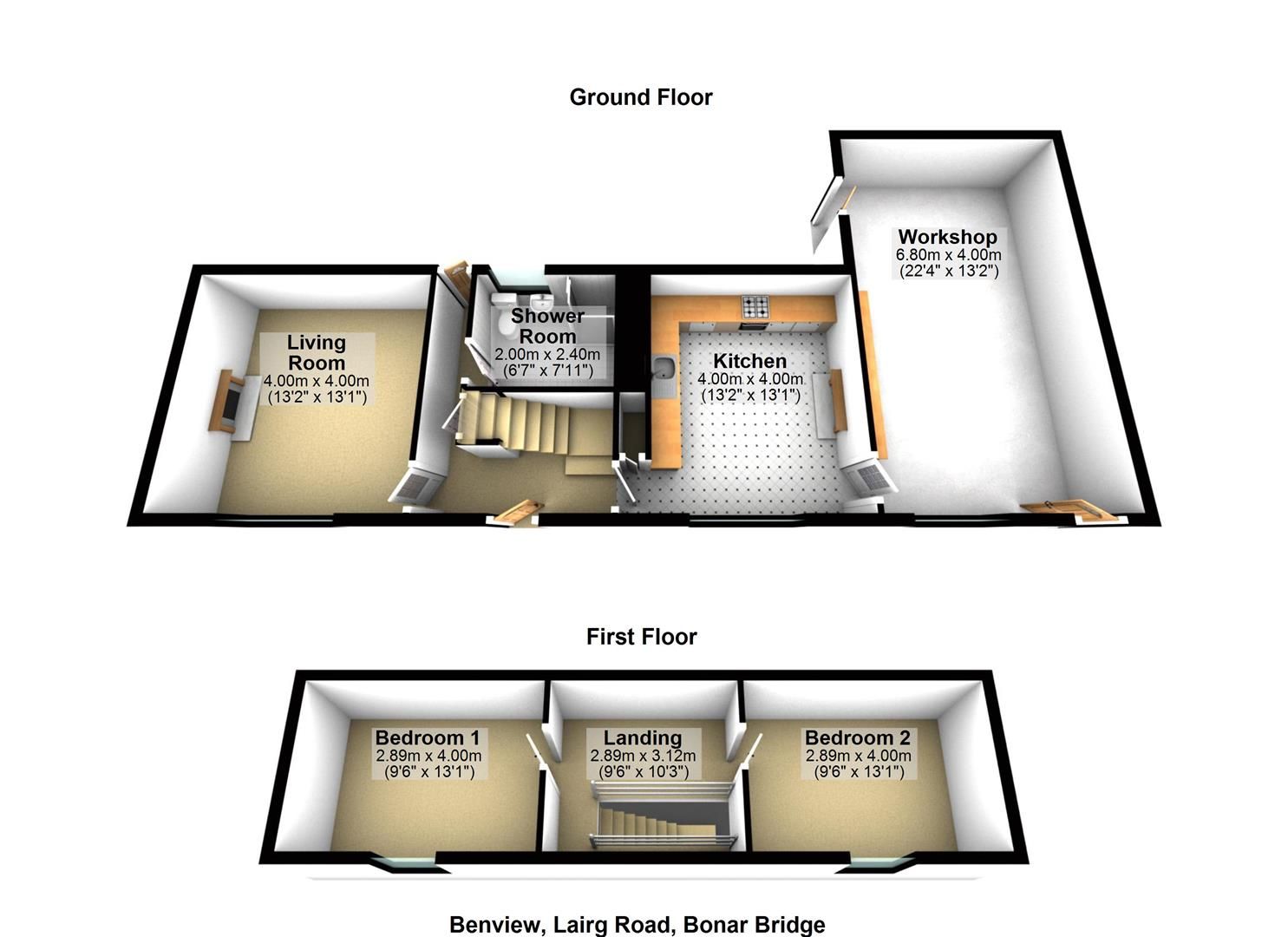 2 bed cottage for sale in Benview Lairg Road, Bonar Bridge, Ardgay IV24