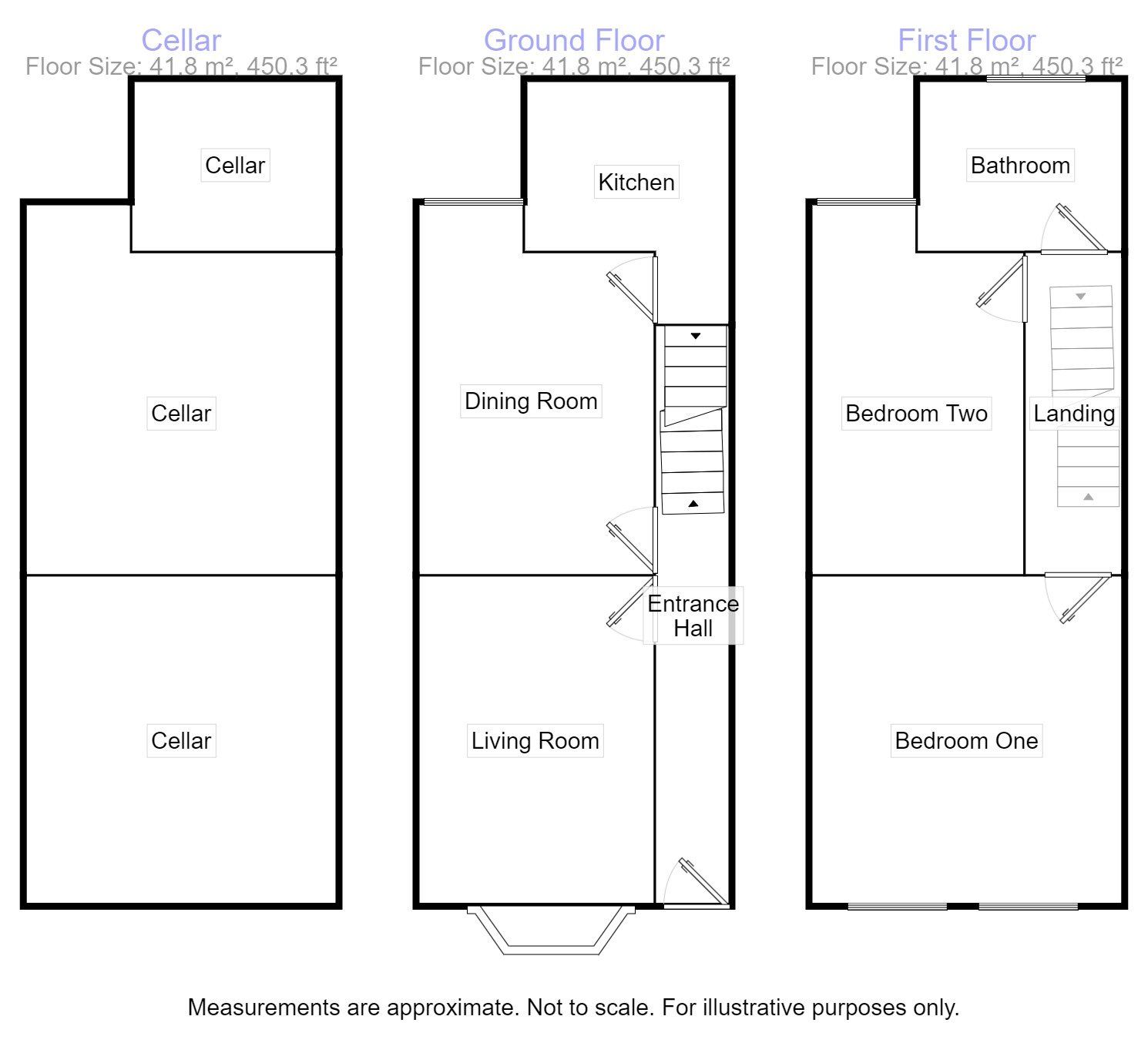 2 bed terraced house for sale in Langley Road, Salford, Greater