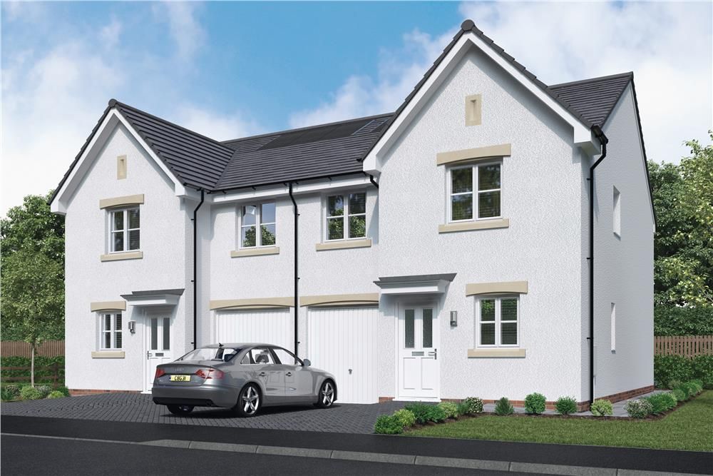 New home, 4 bed semidetached house for sale in "Larchwood" at Craigs