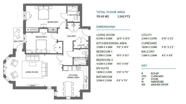 Floor plan 1