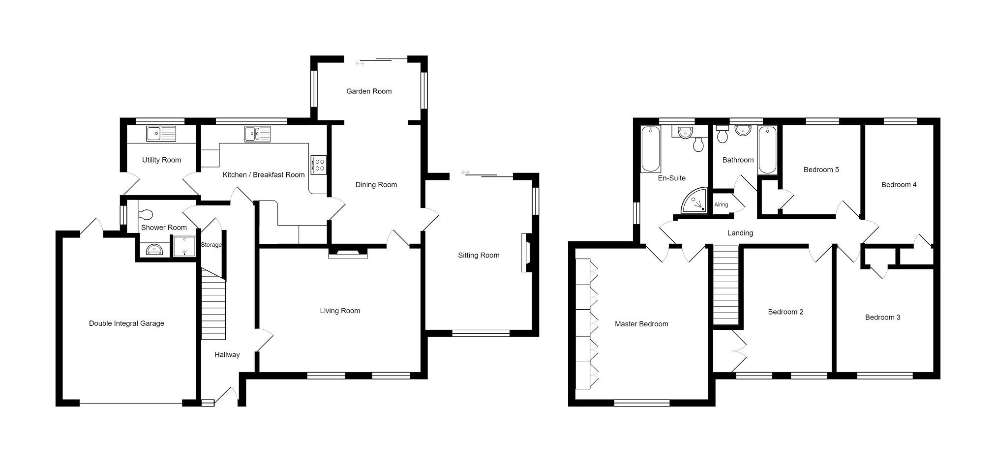5 bed detached house for sale in Church View, Laleston, Bridgend