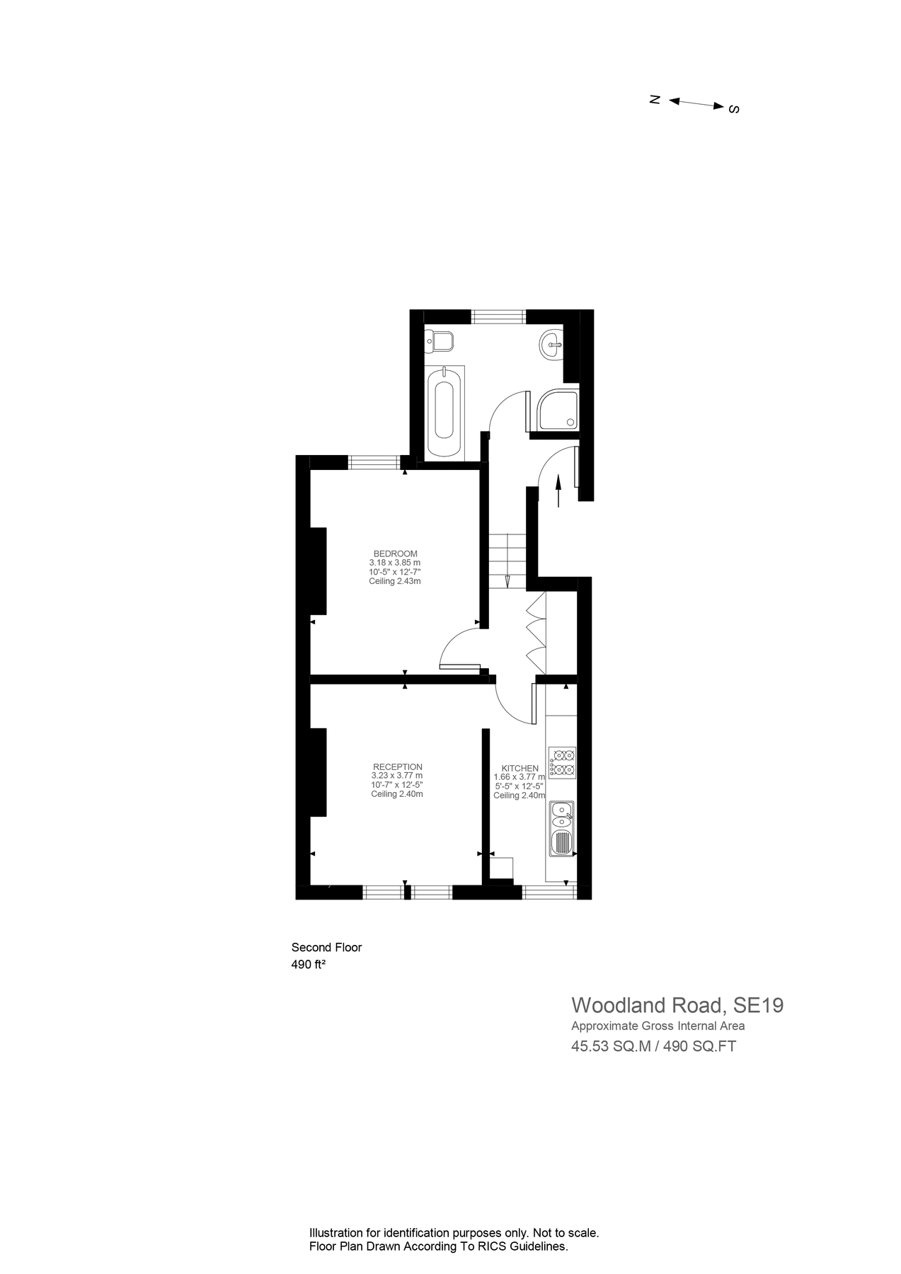 1 bed flat to rent in Woodland Road, London SE19 Zoopla