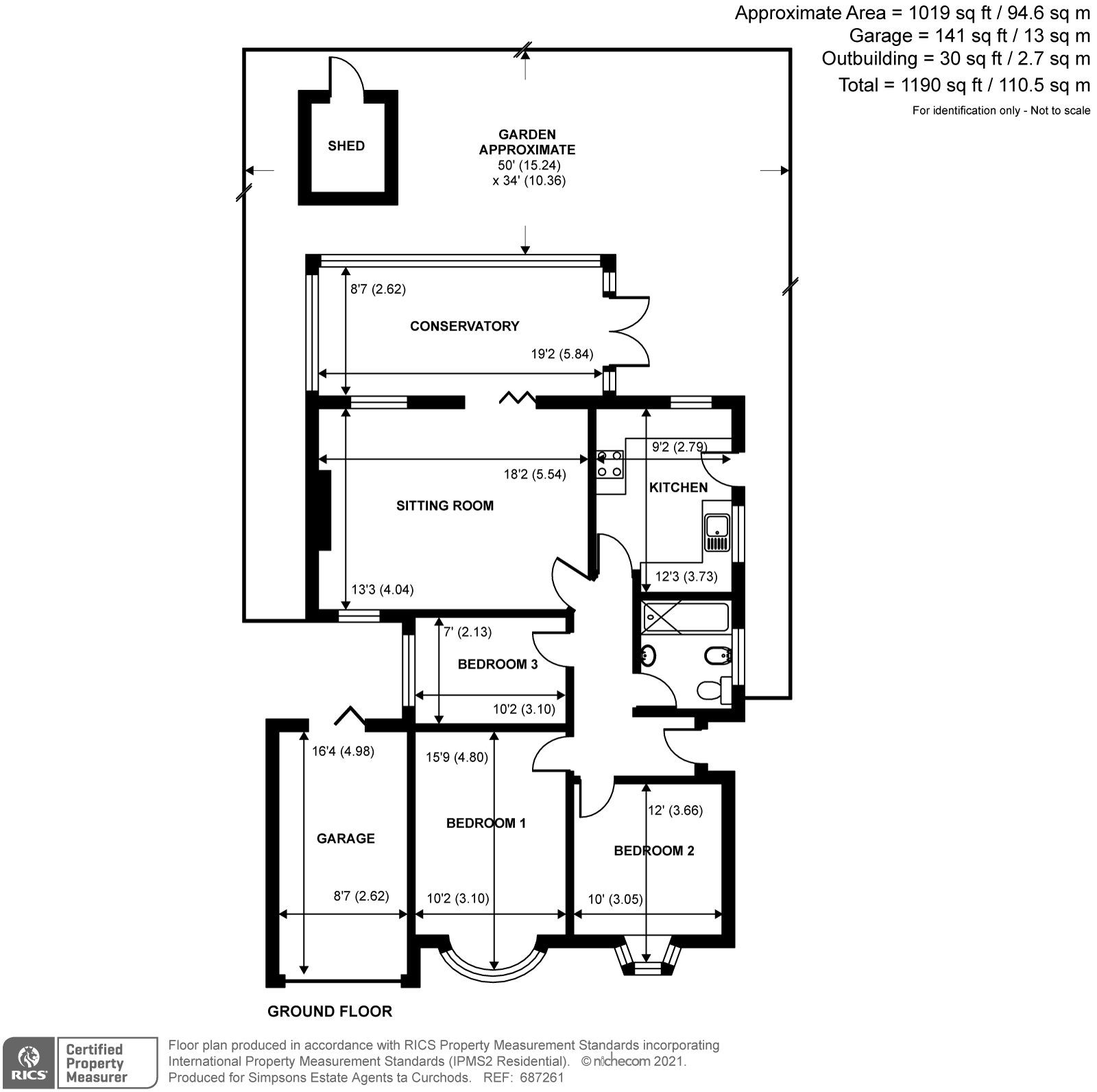 3 bed bungalow for sale in Lois Drive, Shepperton TW17 Zoopla