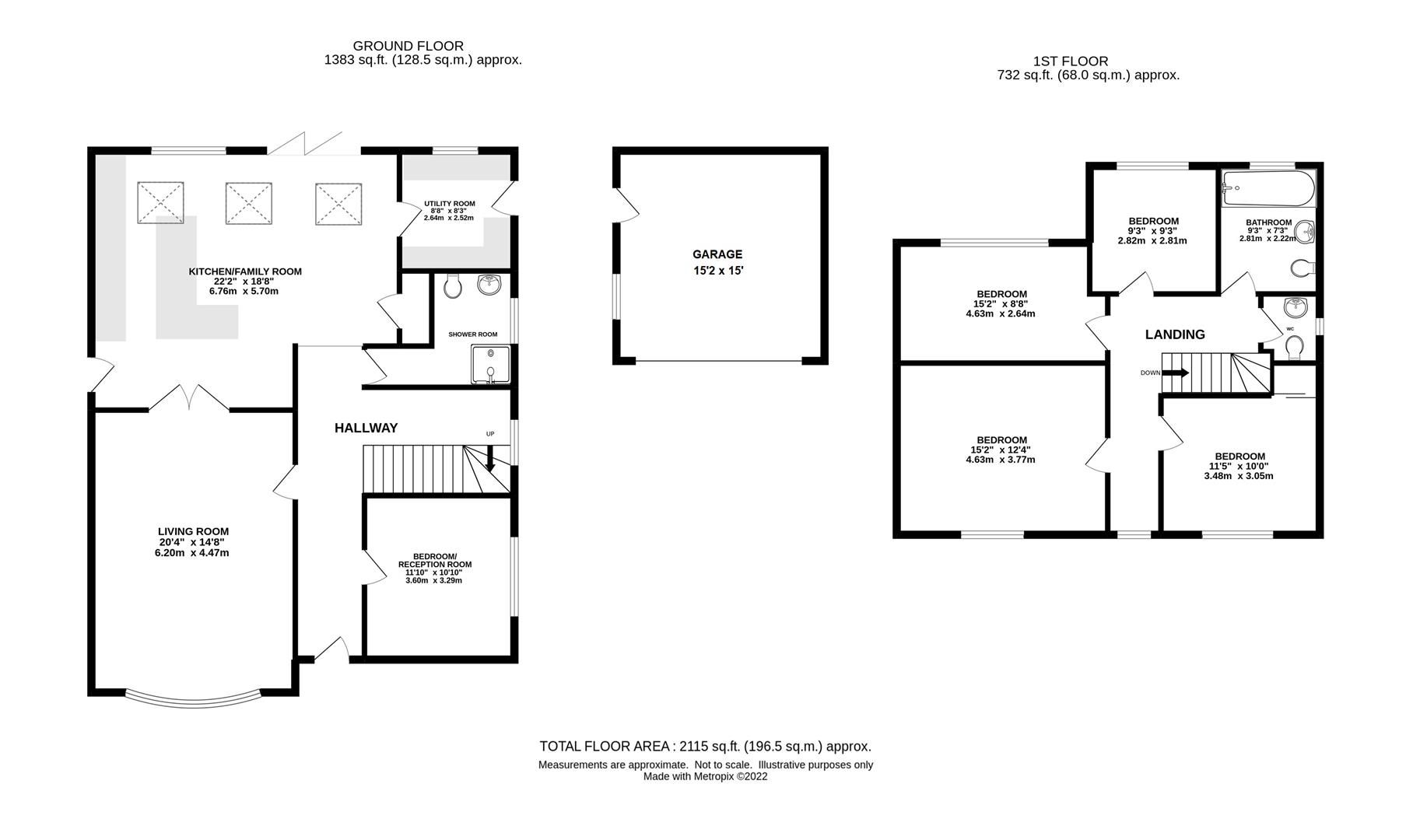 5 bed detached house for sale in Ongar Road, Stondon Massey, Brentwood
