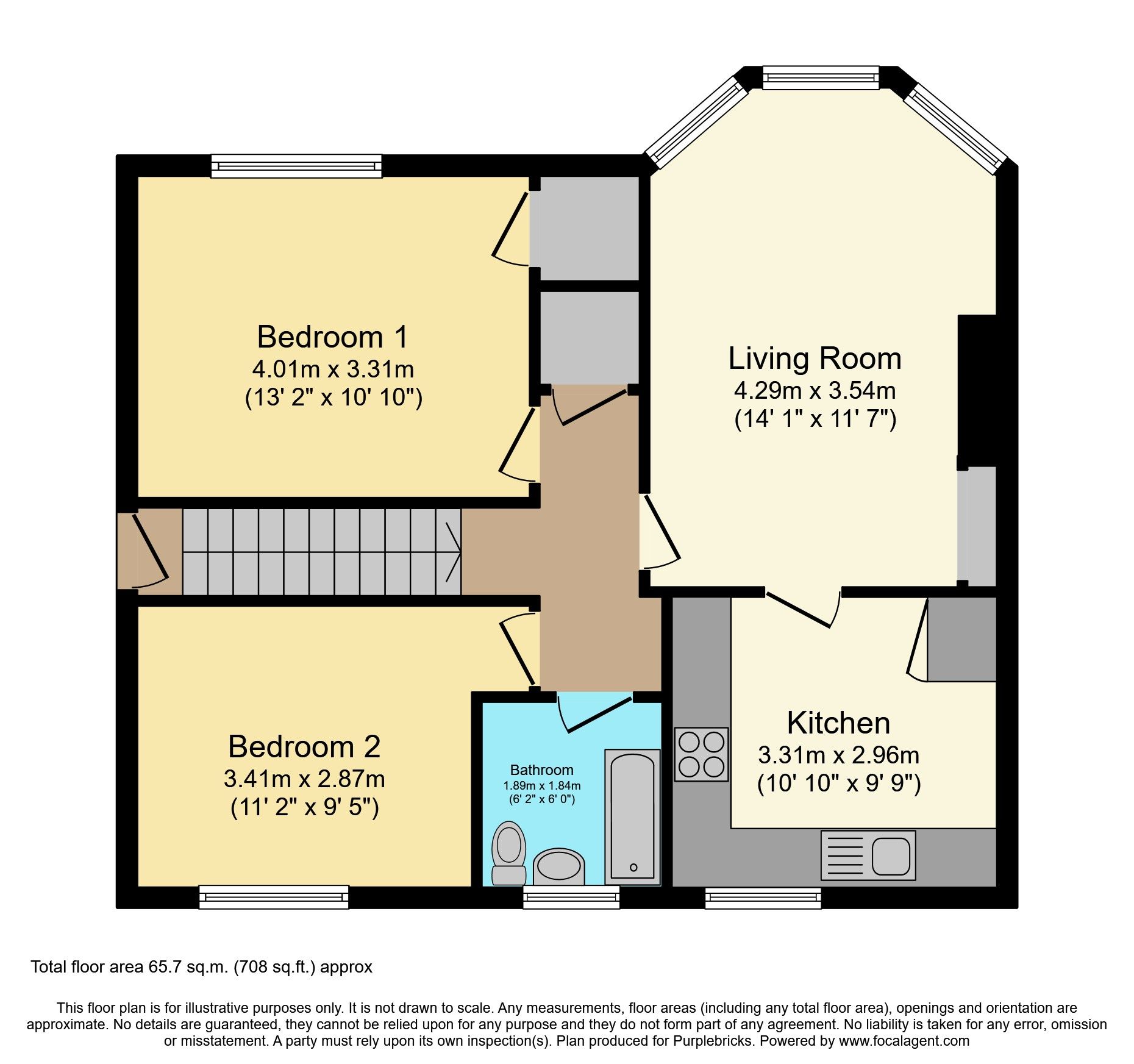 2 bed flat for sale in Loretto Street, Glasgow G33 Zoopla