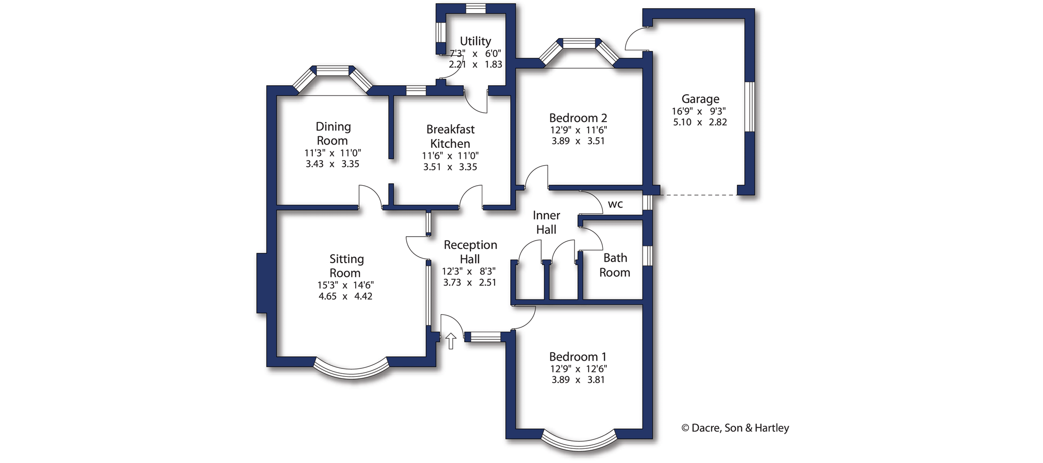2 bed bungalow for sale in Fairway Close, Guiseley, Leeds, West