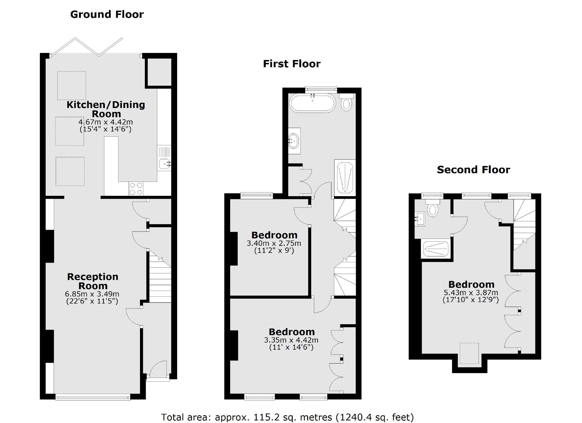 3 bed terraced house for sale in Milton Road, London SW19 Zoopla