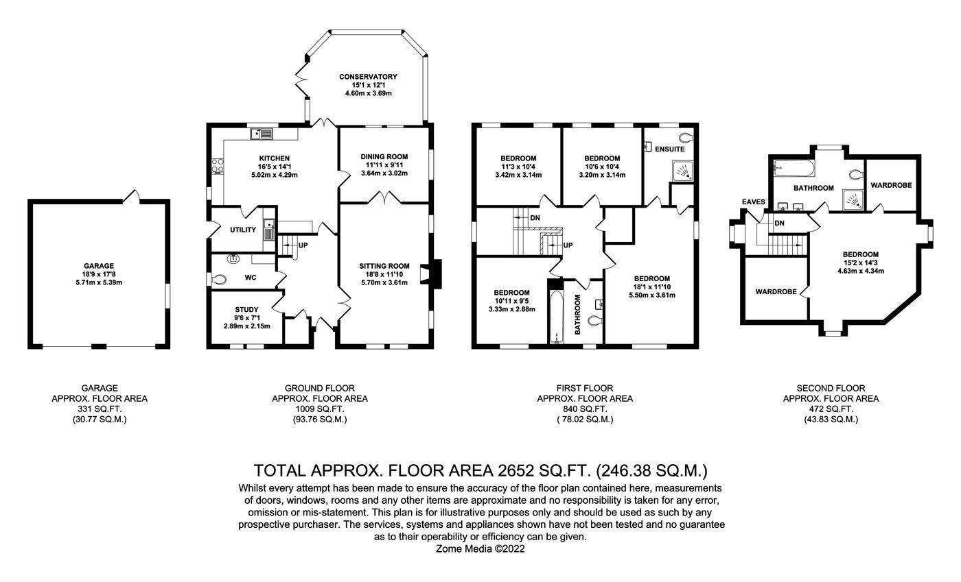 5 bed detached house for sale in Woodford Grove, Kings Hill, West