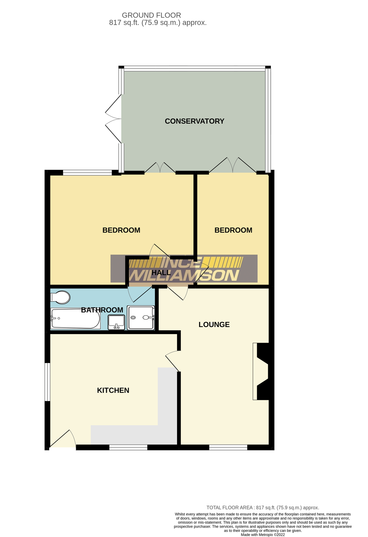 2 bed bungalow for sale in Springfield Road North, Coppull, Chorley PR7