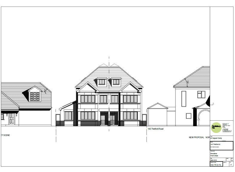 New home, 4 bed semidetached house for sale in Thetford Road, New