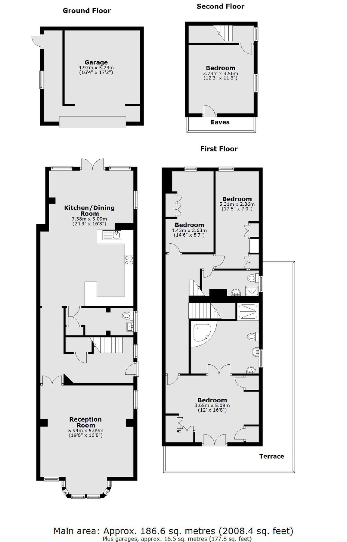 4 bed semidetached house for sale in Holmes Road, Twickenham TW1 Zoopla