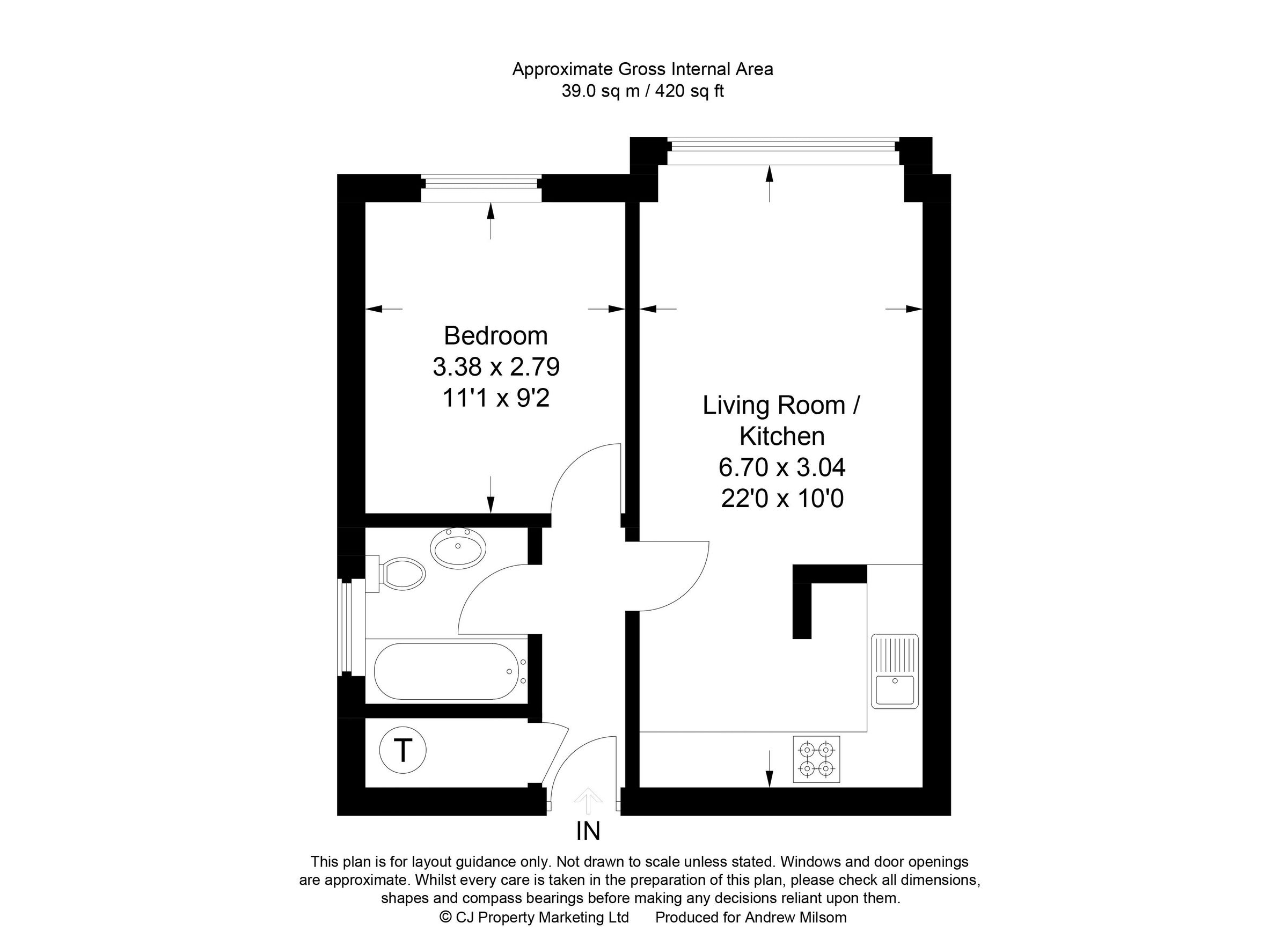 1 bed flat for sale in The Paddocks, Savill Way, Marlow SL7 Zoopla