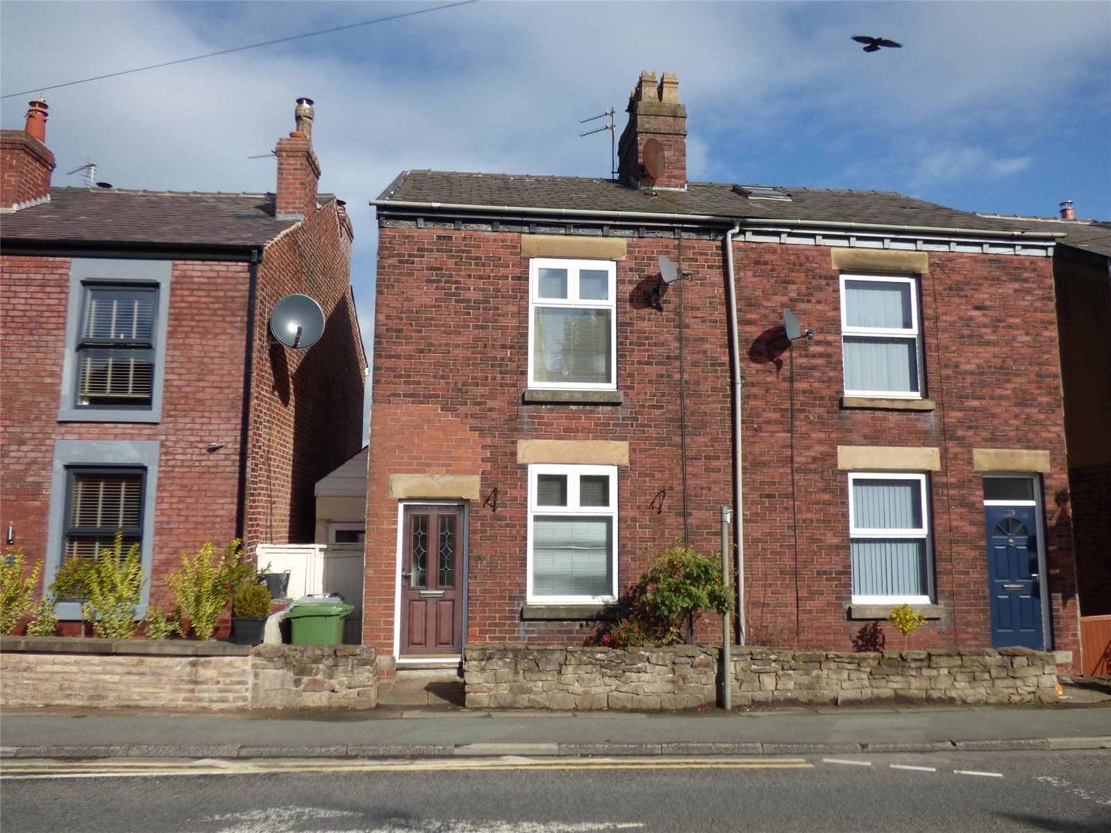 2 bed semidetached house for sale in Buxton Road, Disley, Stockport