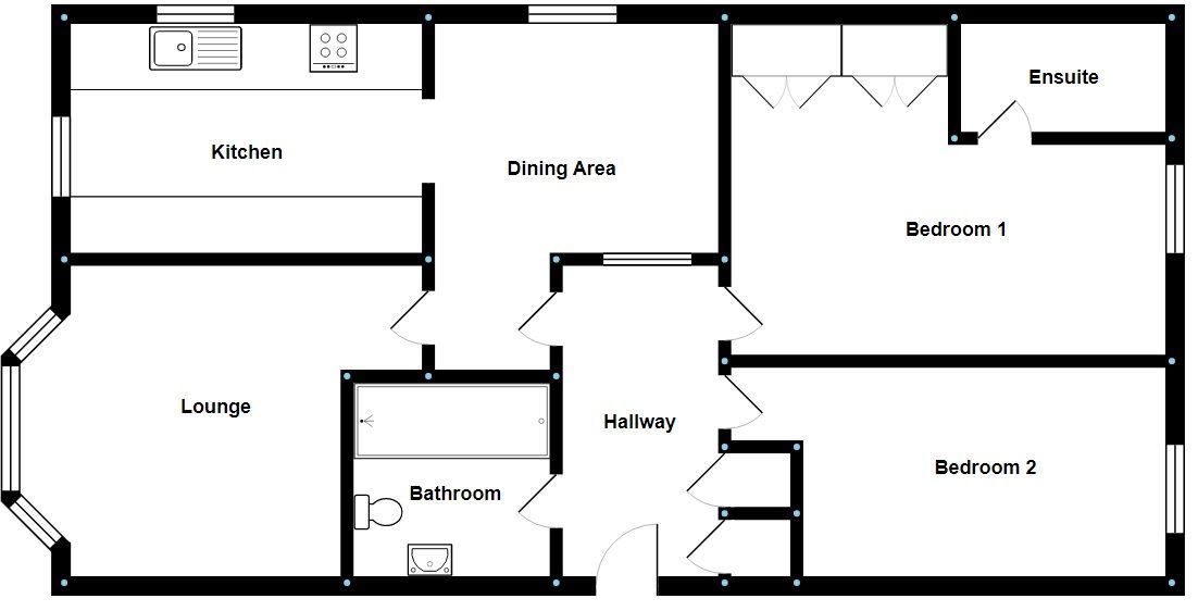 2 bed flat for sale in Stanton Court, Avenue, Weymouth DT4