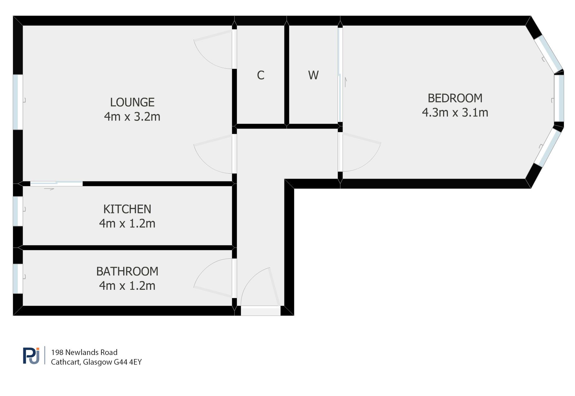 1 bed flat for sale in Newlands Road, Glasgow G44 Zoopla