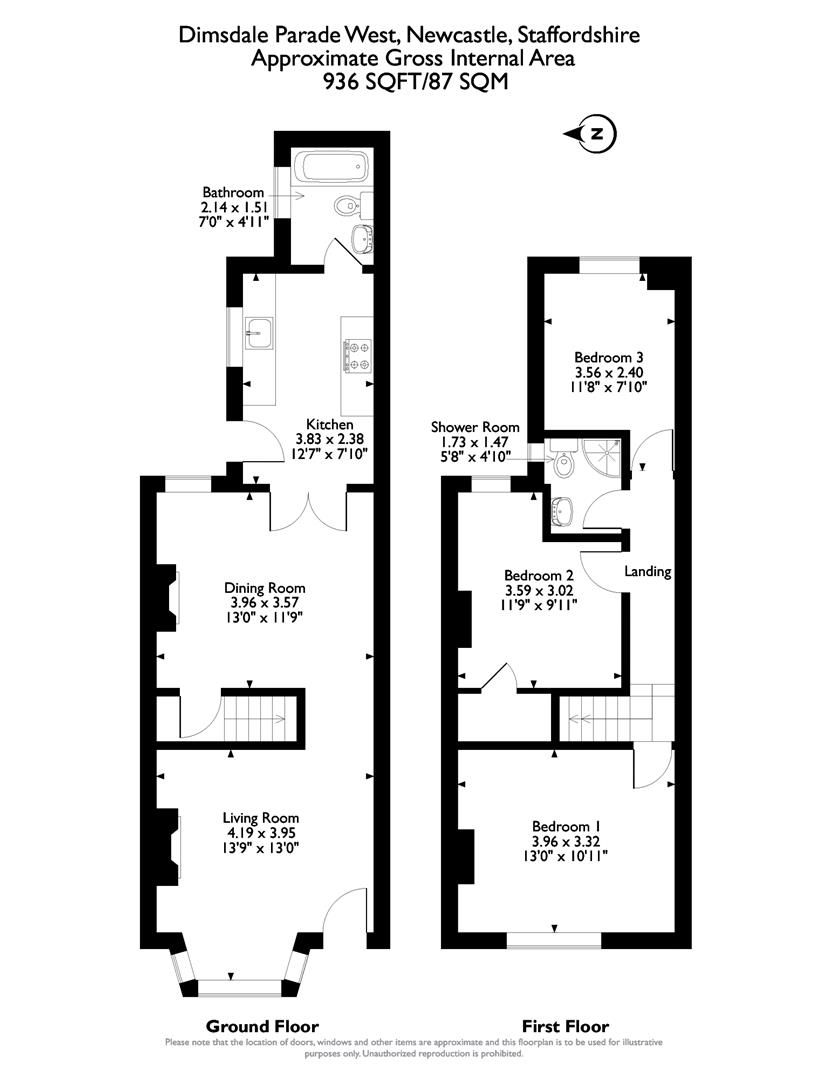 3 bed end terrace house for sale in Dimsdale Parade West, Newcastle