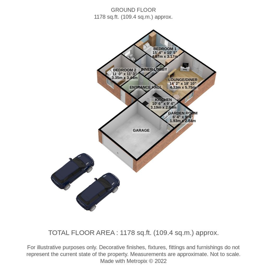 2 bed detached bungalow for sale in Middlehowe Green, Walkington