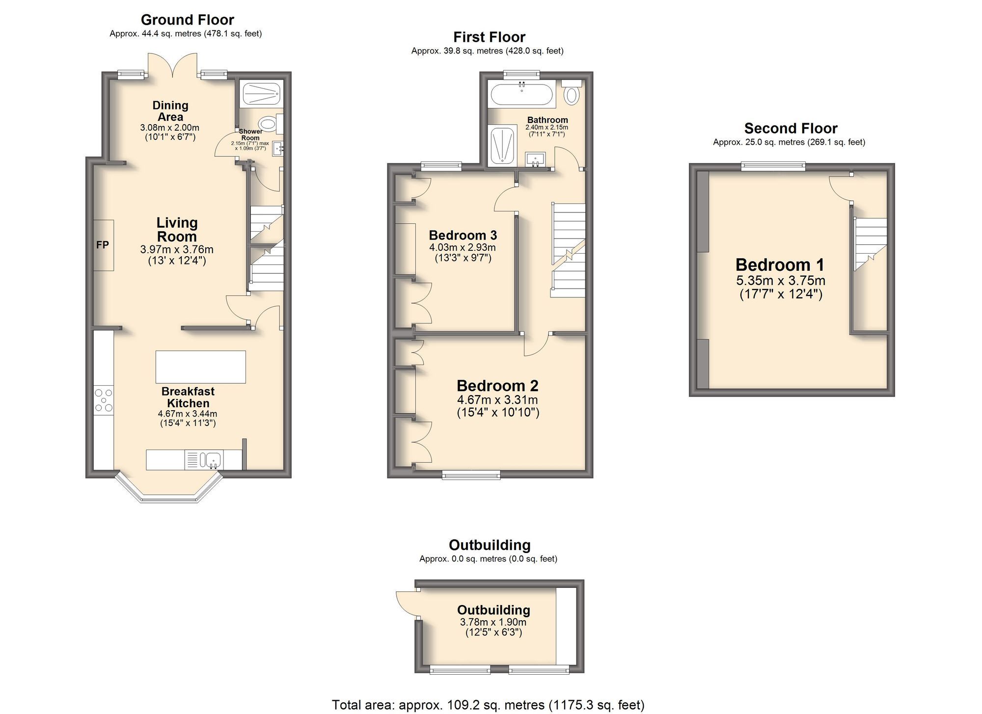 3 bed semidetached house for sale in Foljambe Road, Chesterfield S40