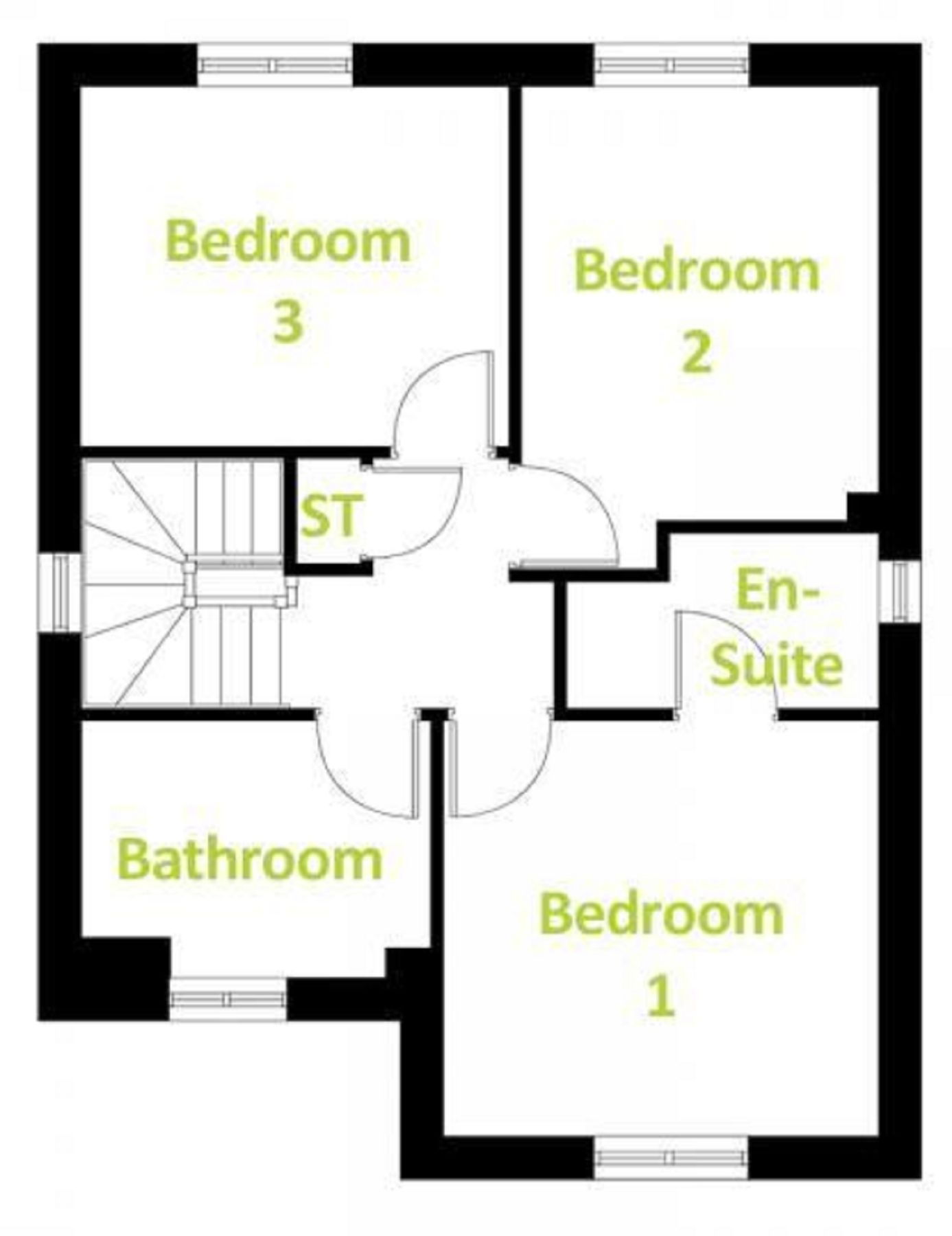 3 bed detached house for sale in The Staveley, Lyndon Park, Hawrwood