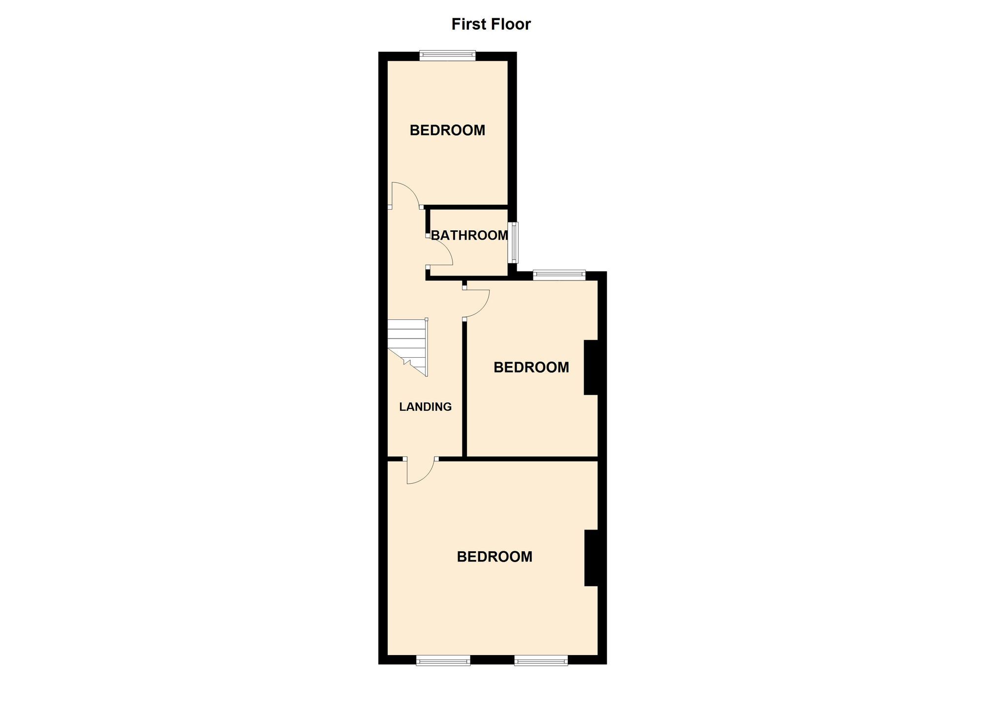 3 bed terraced house for sale in Dulverton Road, Westcotes, Leicester