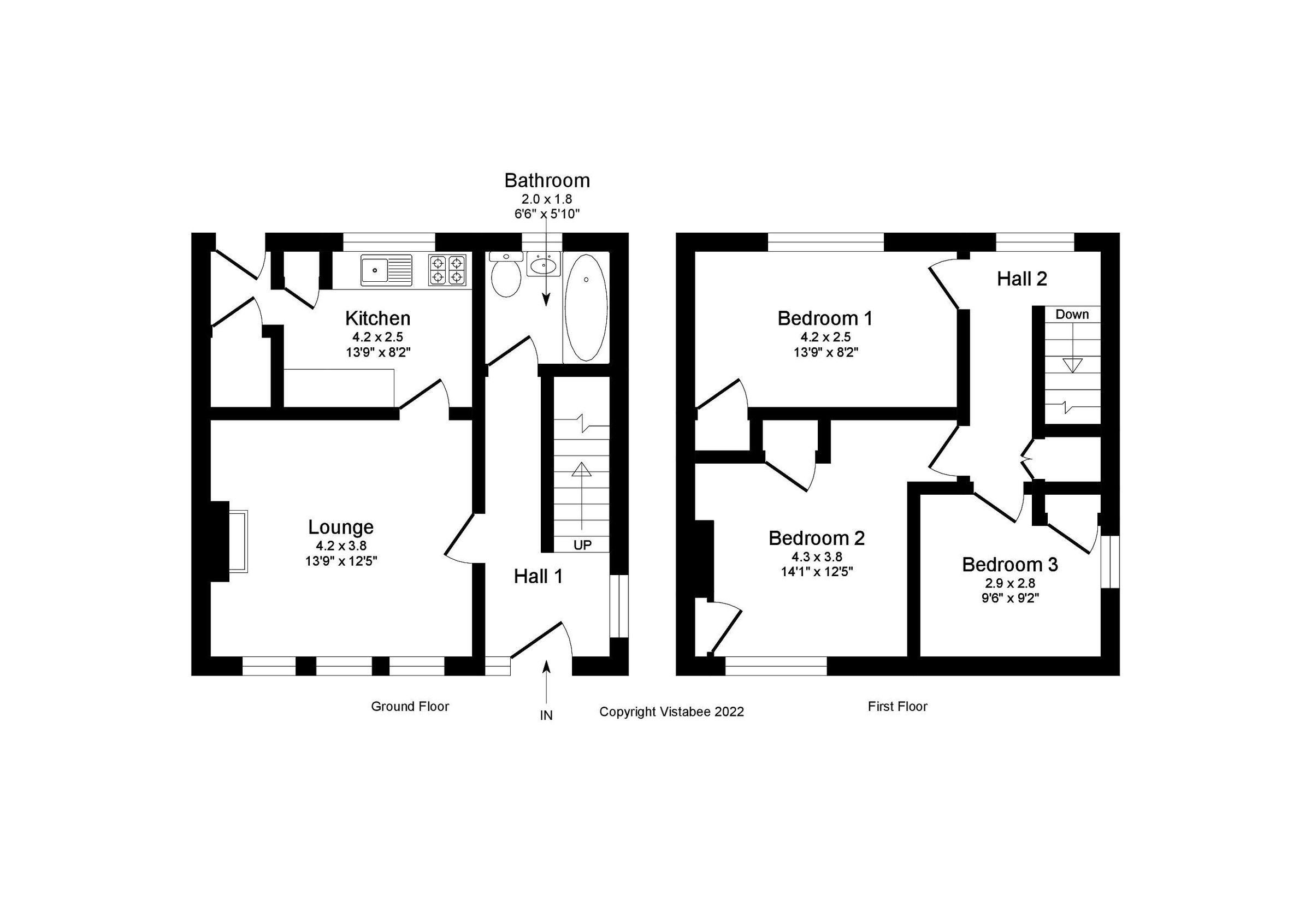 3 bed semidetached house for sale in Whins Road, Stirling