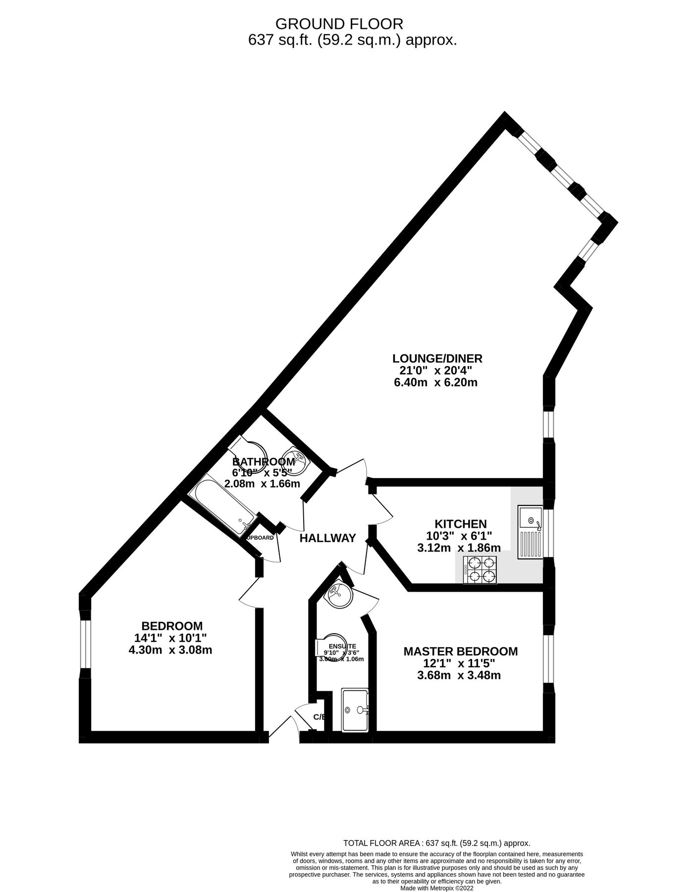 2 bed flat for sale in Highlander Drive, Donnington, Telford TF2 Zoopla