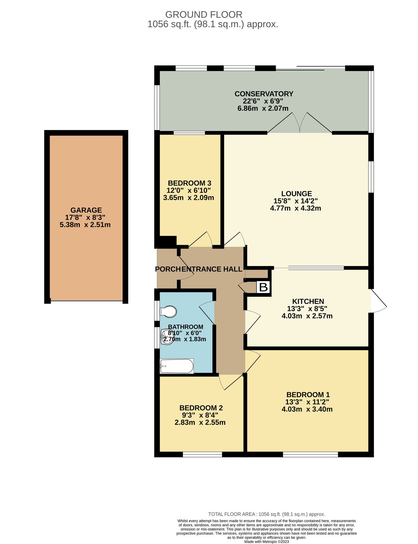 3 bed detached bungalow for sale in Sunningdale Gardens, Bognor Regis