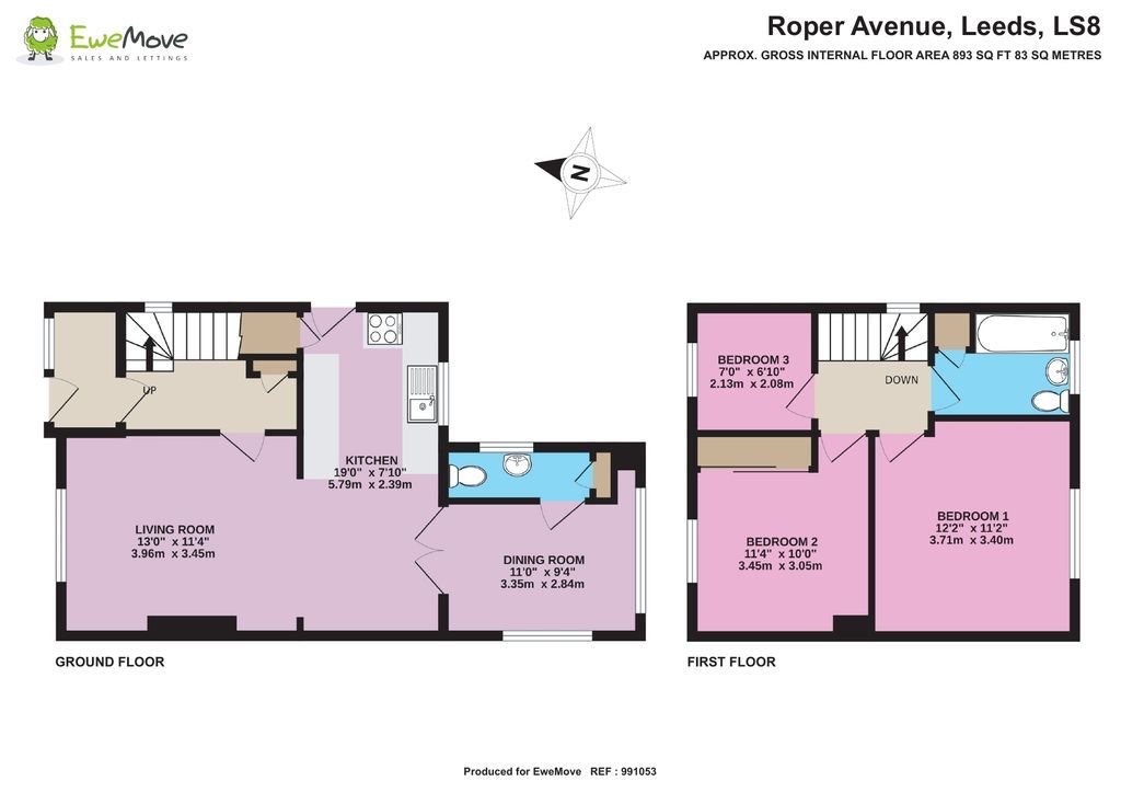 3 bed detached house for sale in Roper Avenue, Roundhay, Leeds LS8 Zoopla