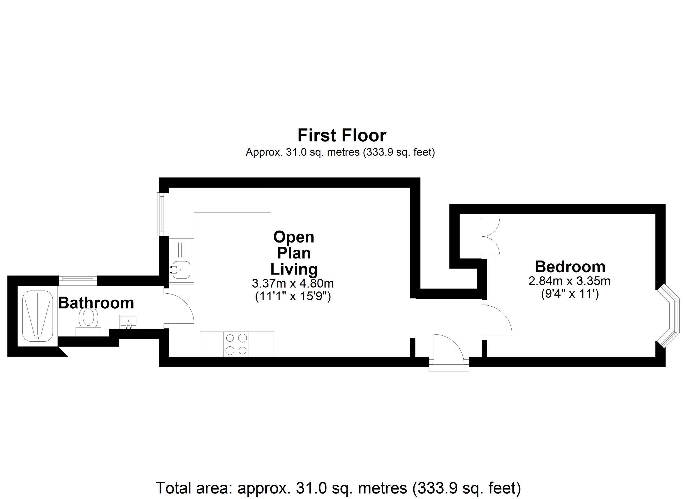 1 bed flat to rent in High Street, Old Town, Swindon SN1 Zoopla