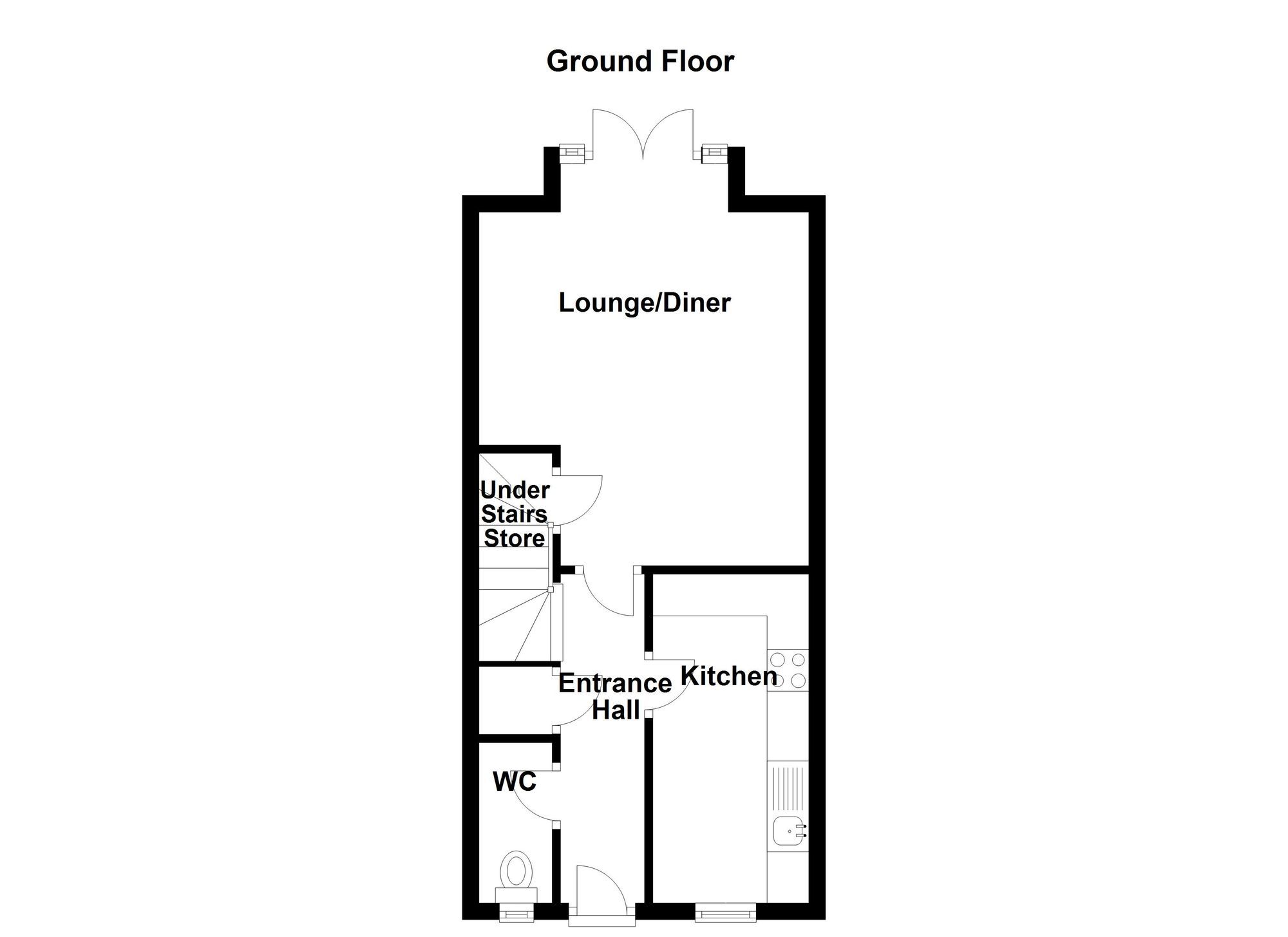 3 bed town house for sale in St. Johns Road, Worsley M28 Zoopla